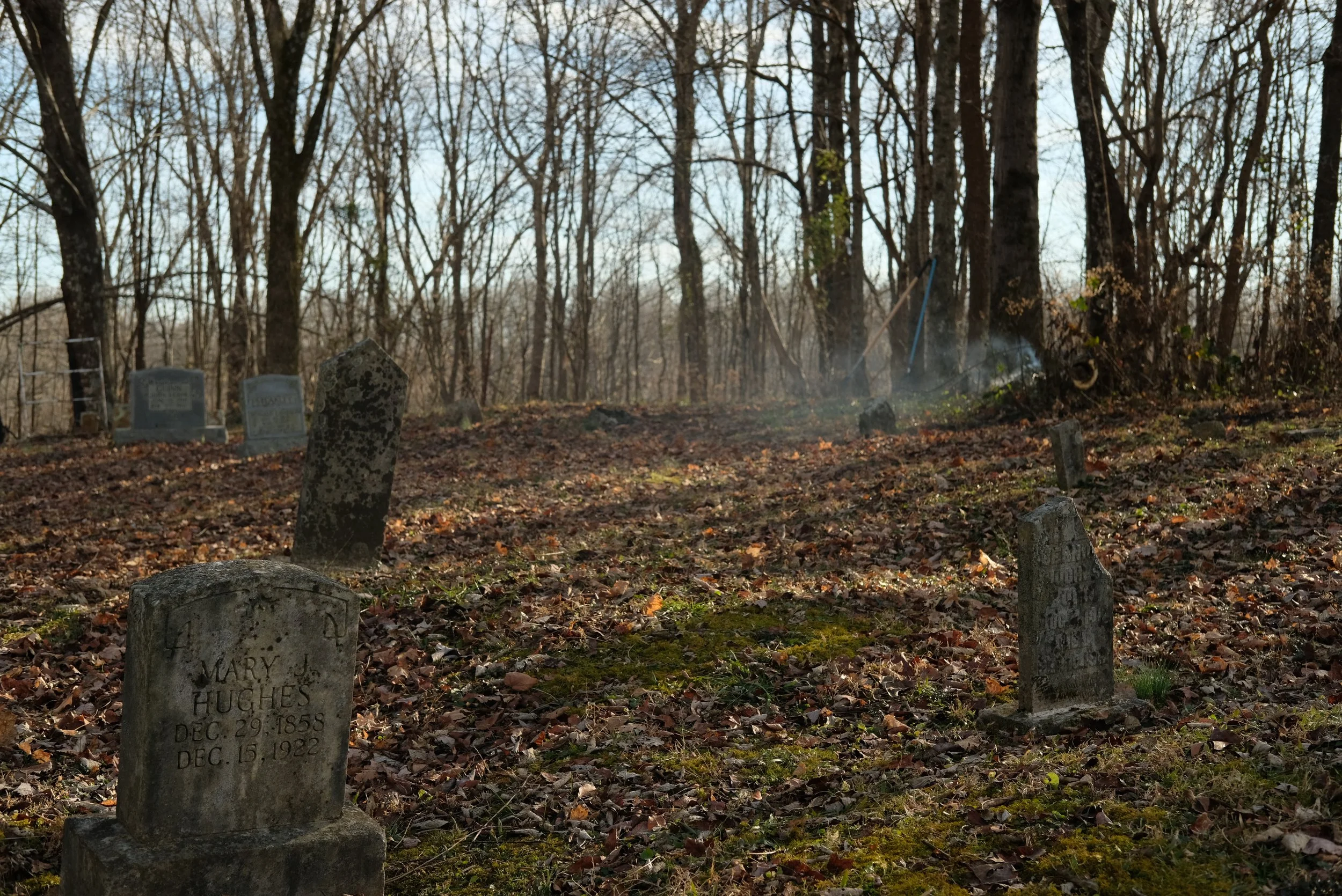 hughes cemetery where 7 generations of my 
paternal grandmother's family are buried