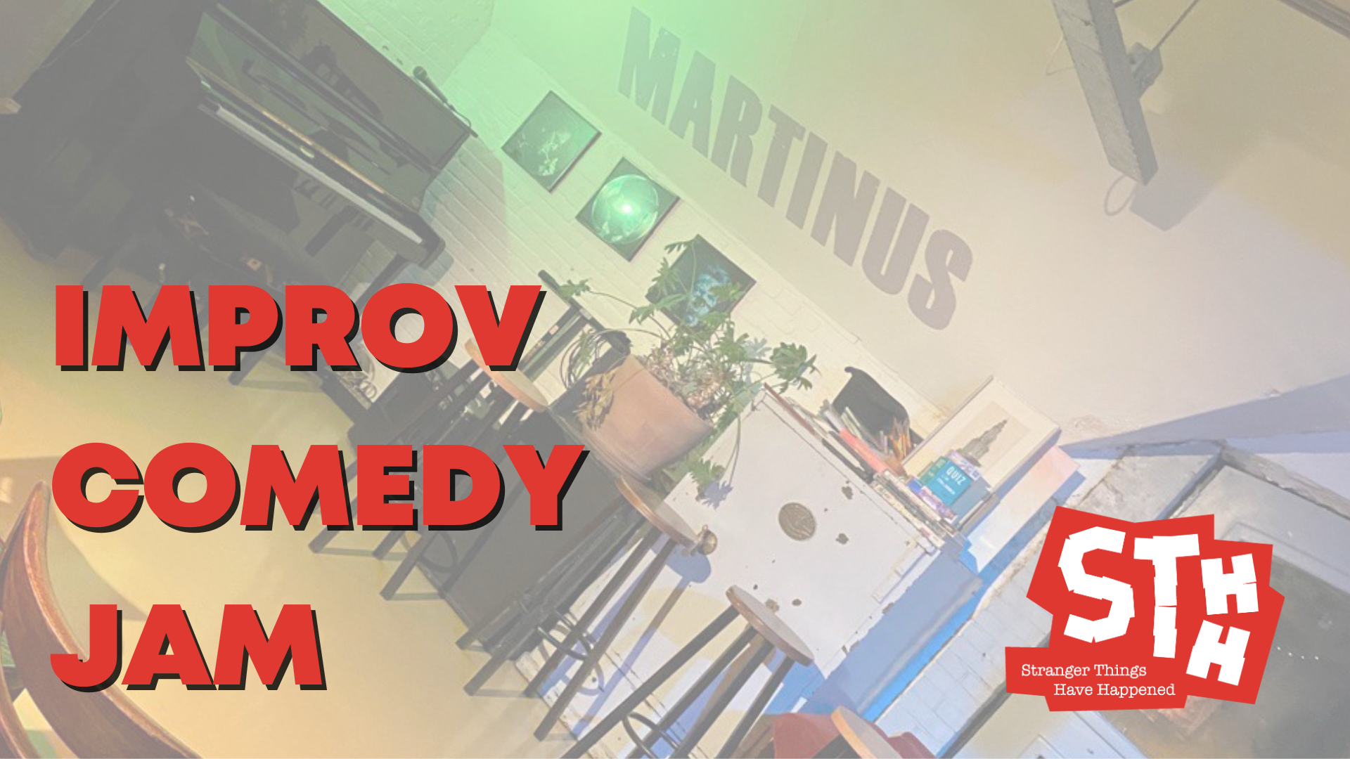 Improv Comedy Jam @ Brouwerij Martinus (Free entrance)