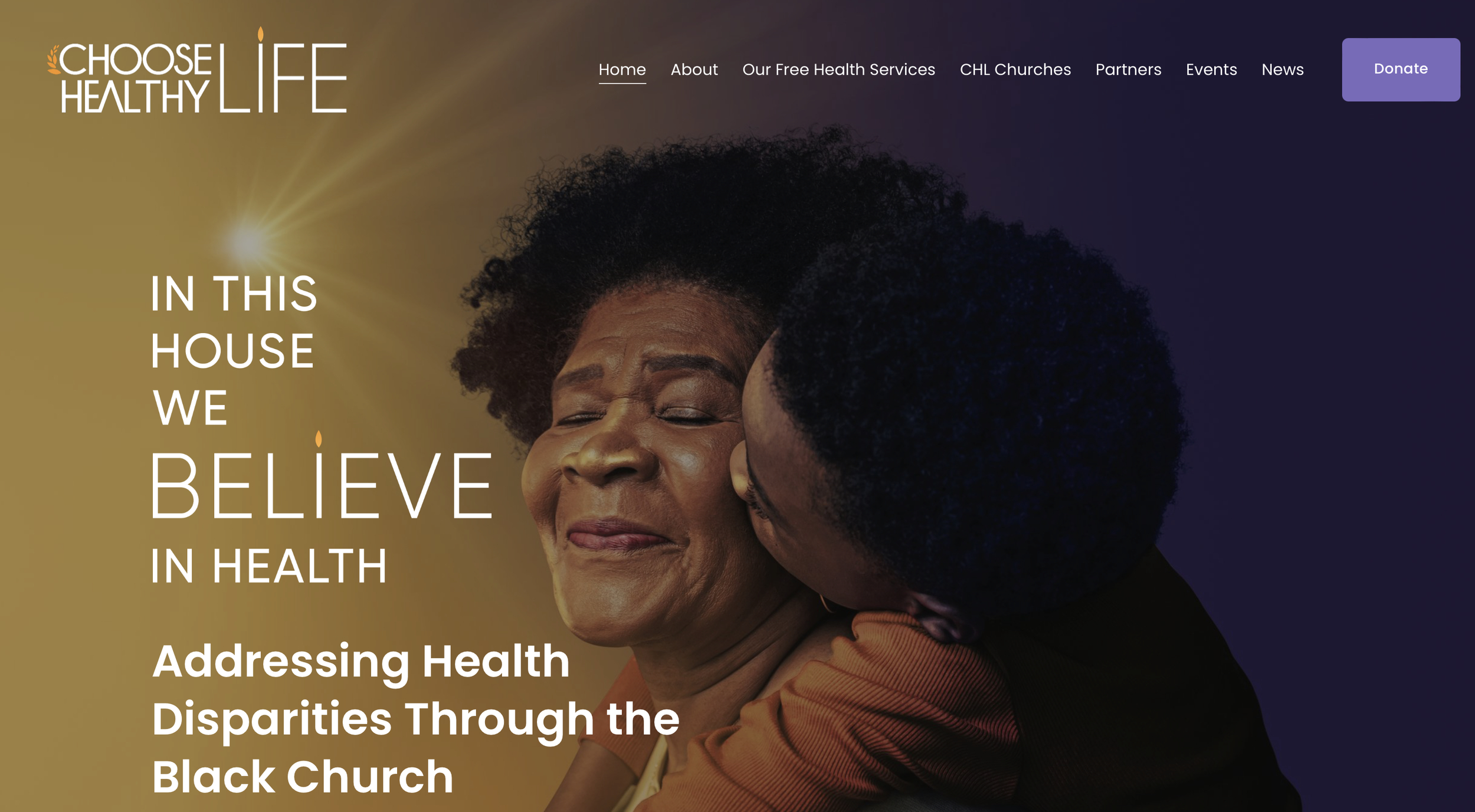 Choose healthy life website