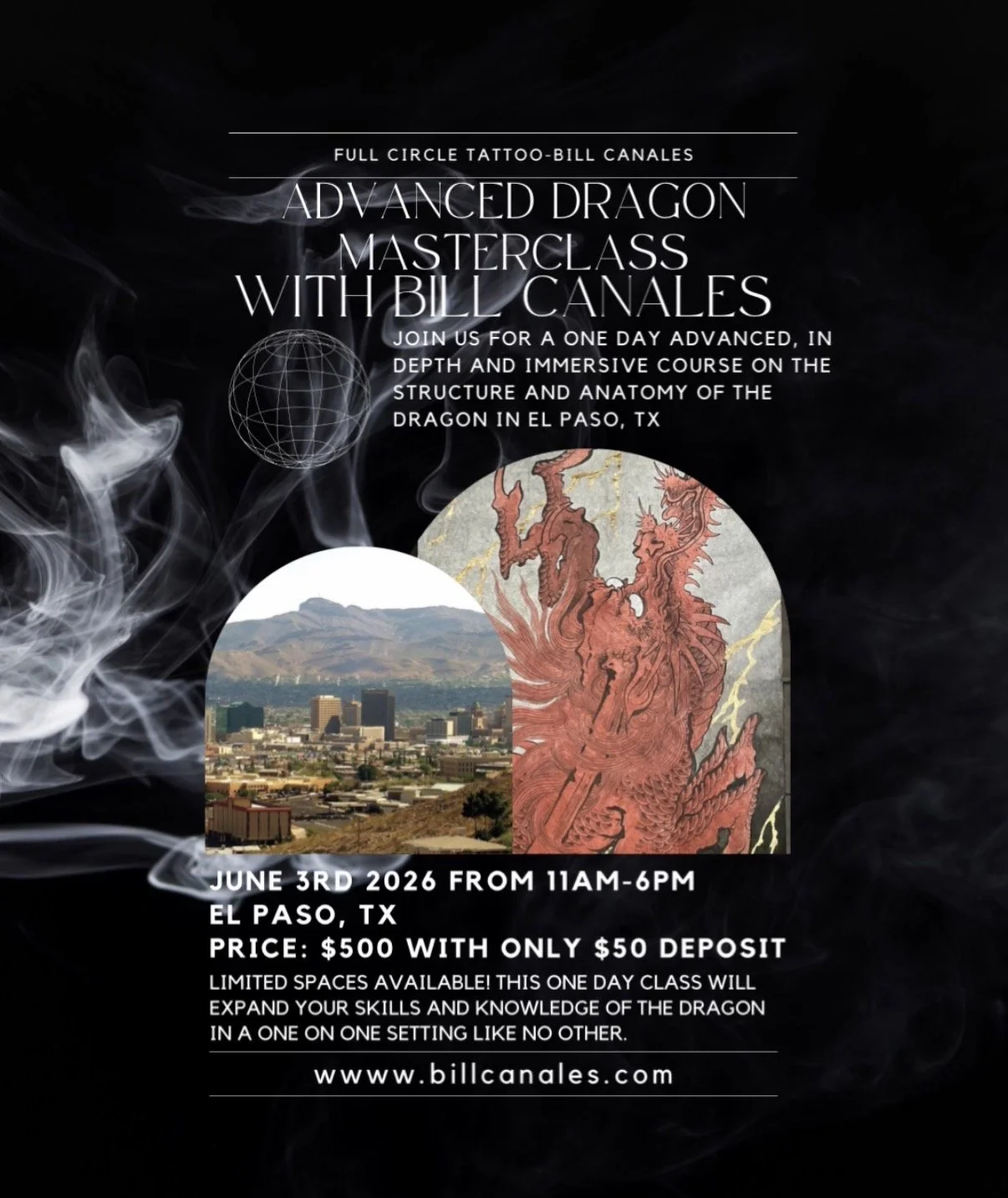JUNE 3RD EL PASO, TX- ‘DRAGON WORKSHOP’