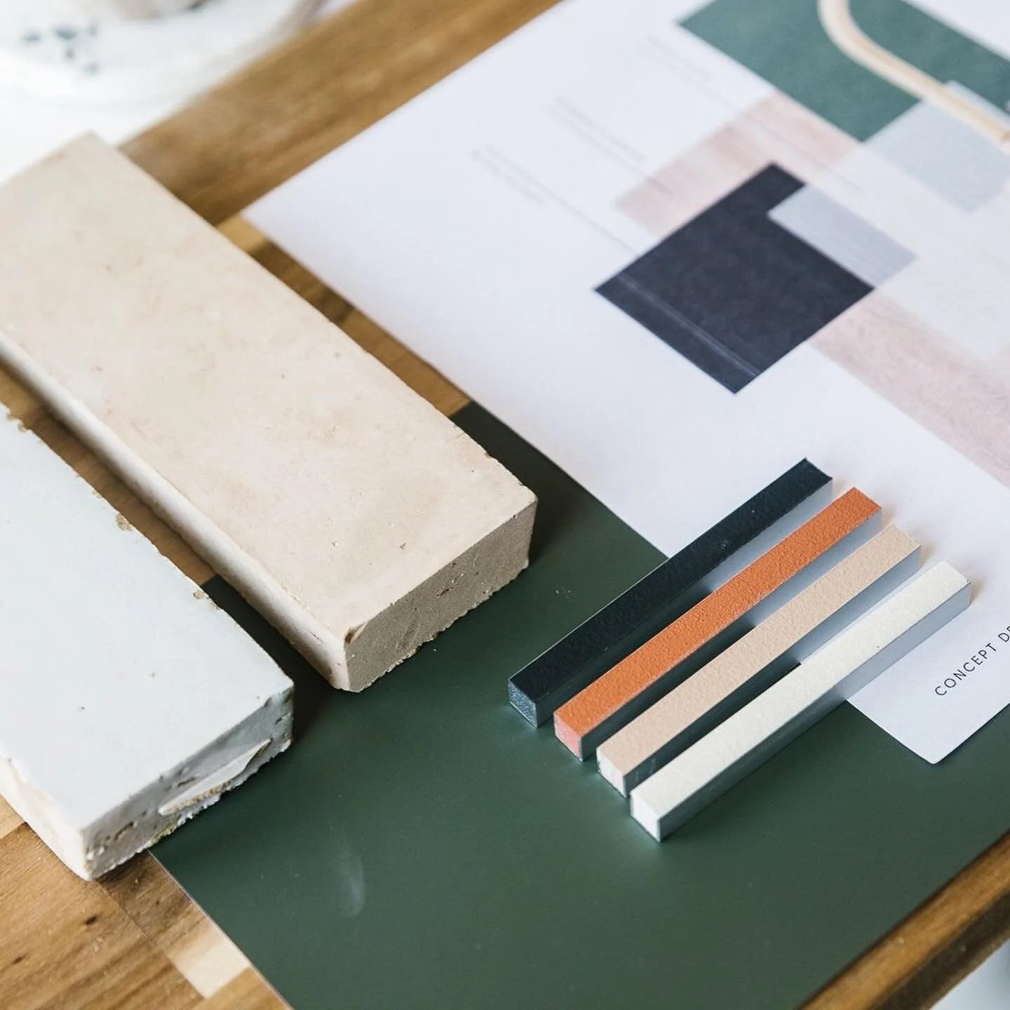 Some exciting orders made this week, I&rsquo;ve got some floor tile samples arriving for one of the main features in the @rutlandnursery project. Very excited to see and share them with you tomorrow 📦

Swipe to see which @bertandmay tiles we chose!
