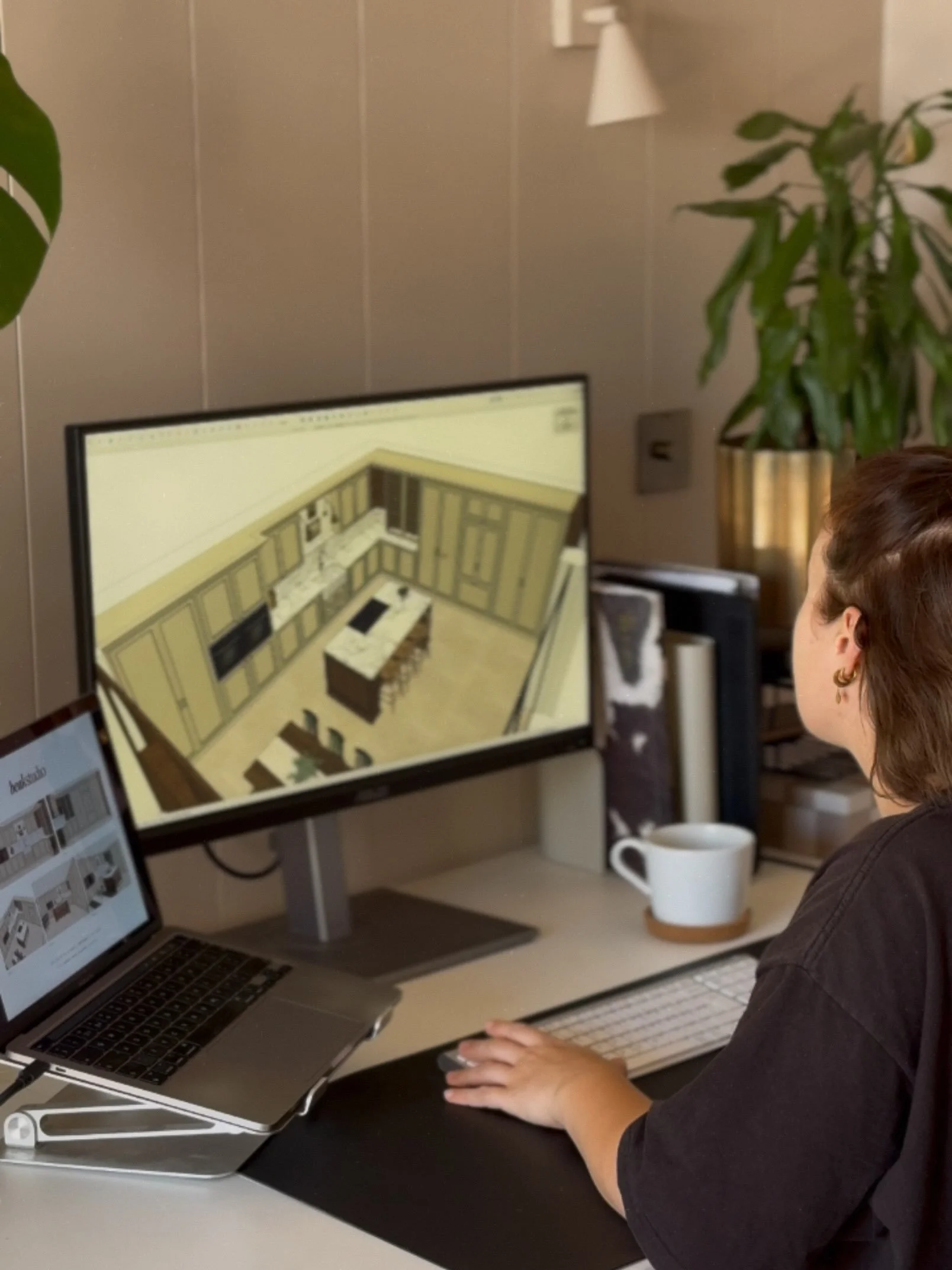 Behind the scenes at Beak Studio, developing a kitchen design from concept through to the details ✨

Working through the bespoke joinery, refining proportions, layouts and finishes to make sure every element feels considered within the space.

#beaks