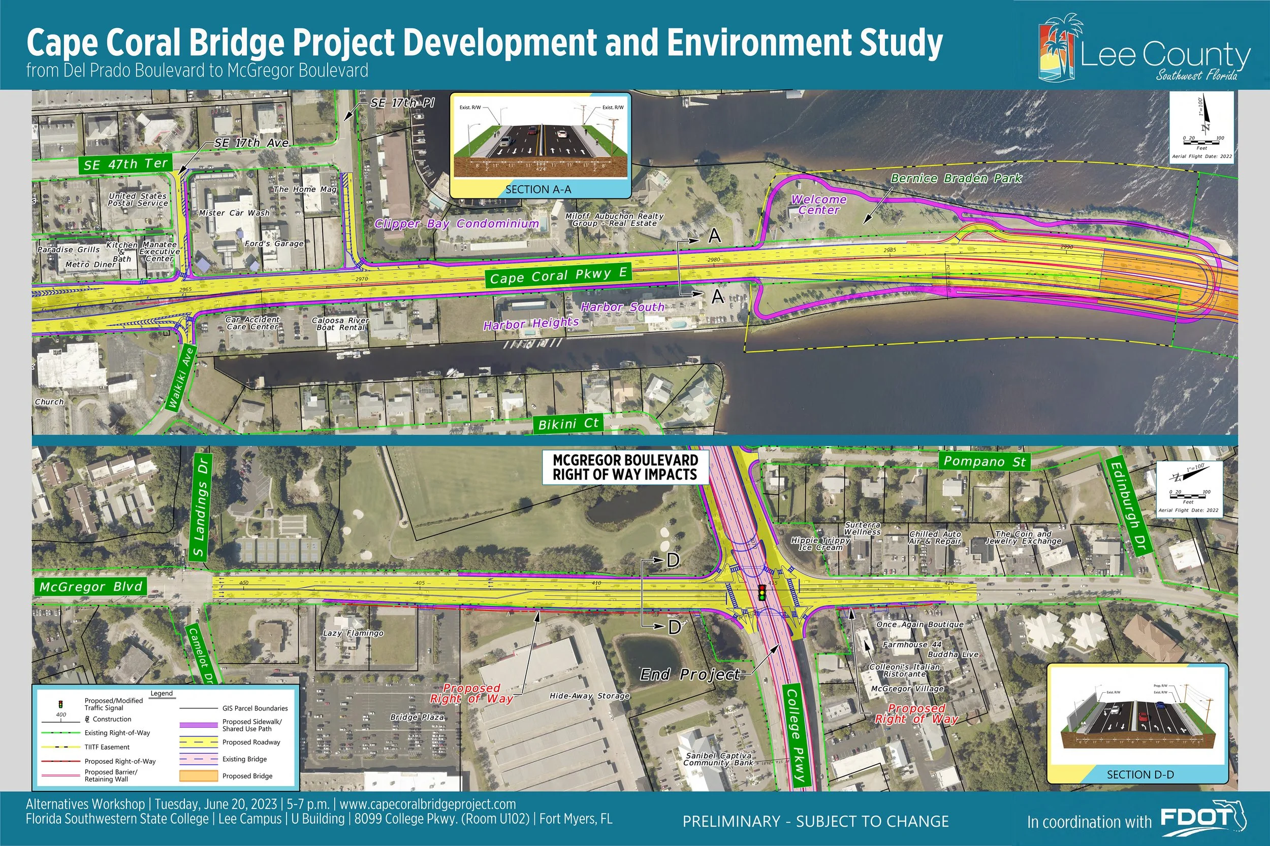 Alternatives — Cape Coral Bridge Project