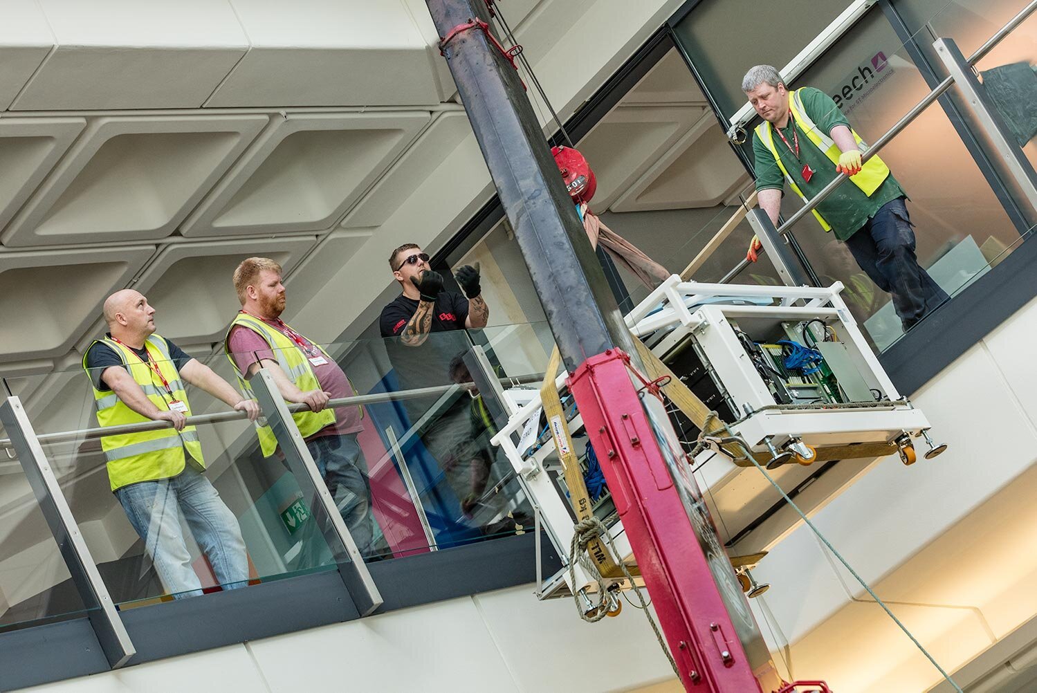 lifting equipment office removal