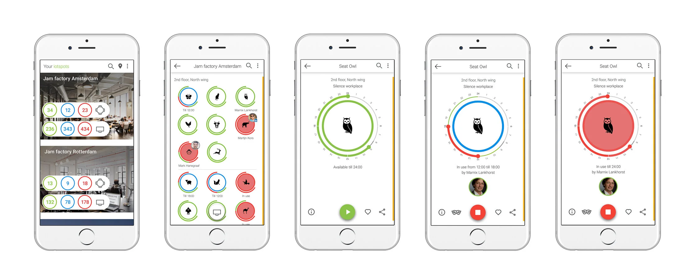 iotspot office desk booking system