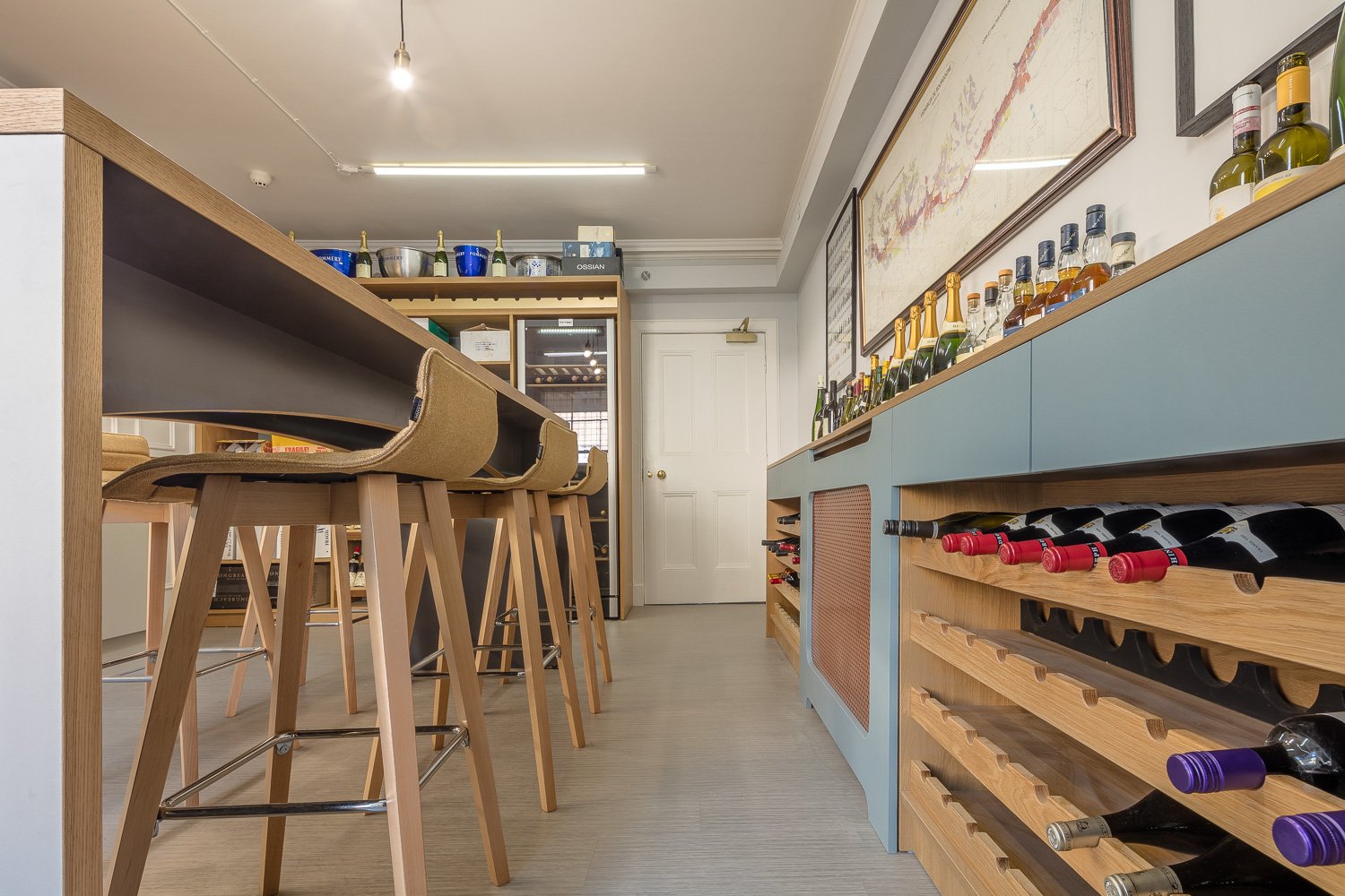 custom build wine tastting room edinburgh.jpg