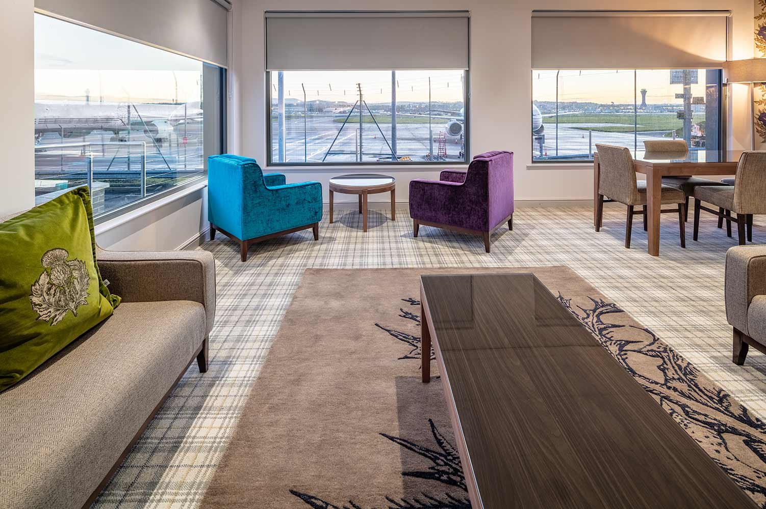 VIP suite Edinburgh airport