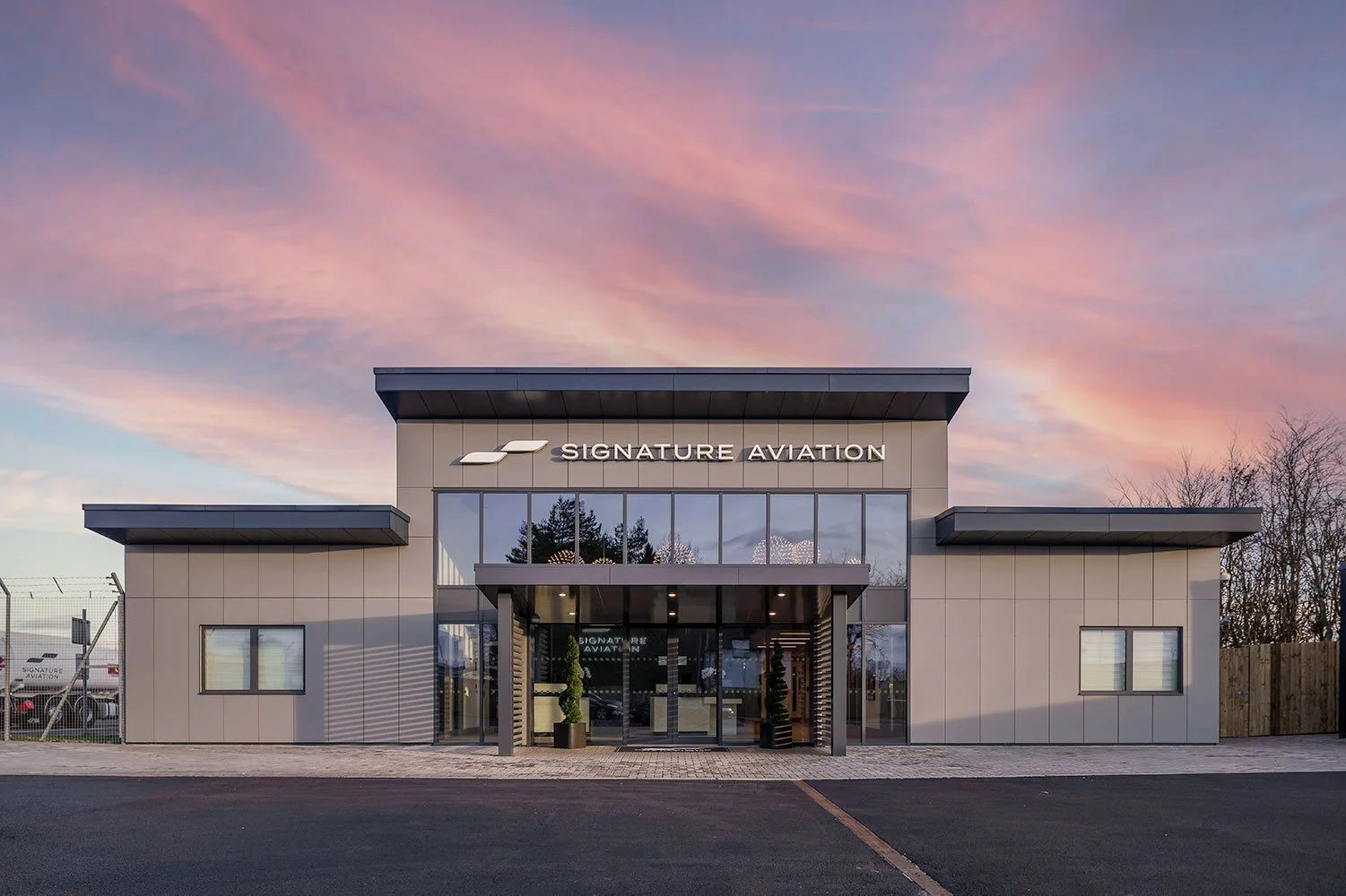 Signature Aviation New State-of-the-Art Private Aviation Terminal in Glasgow