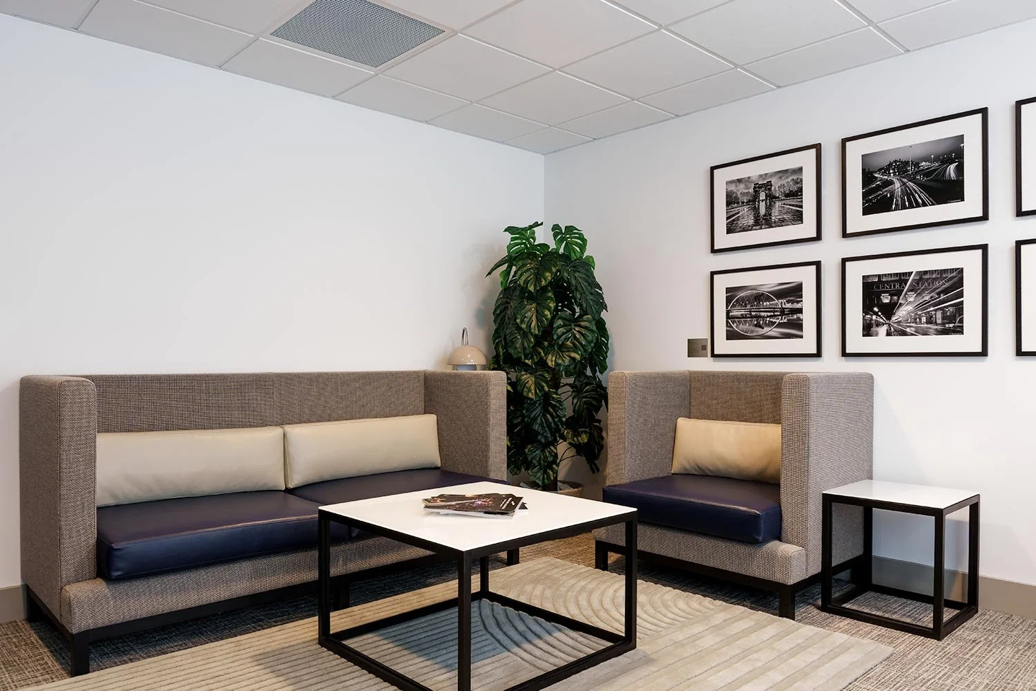 Signature Aviation private waiting room Glasgow