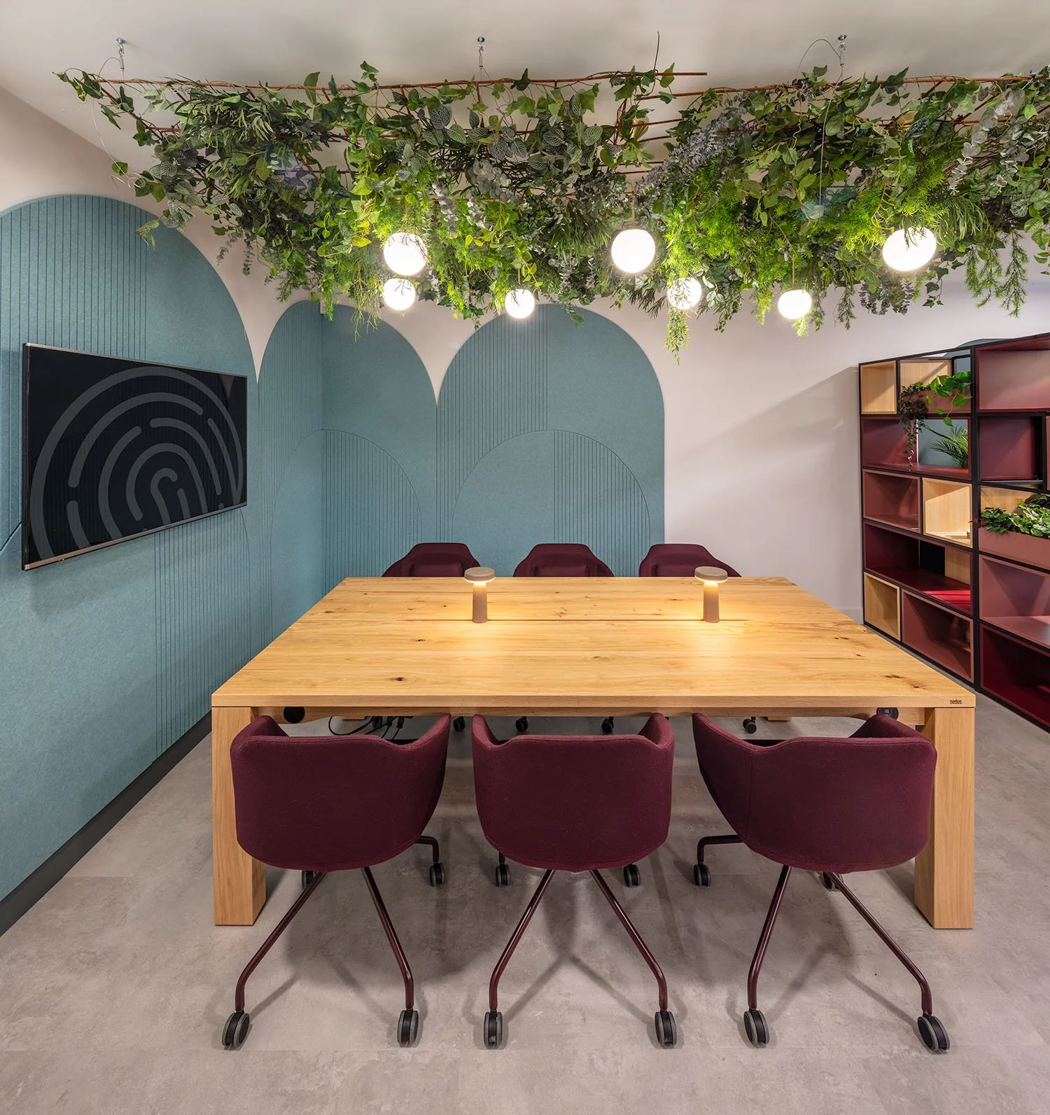 informal working table with presentation screen.jpg