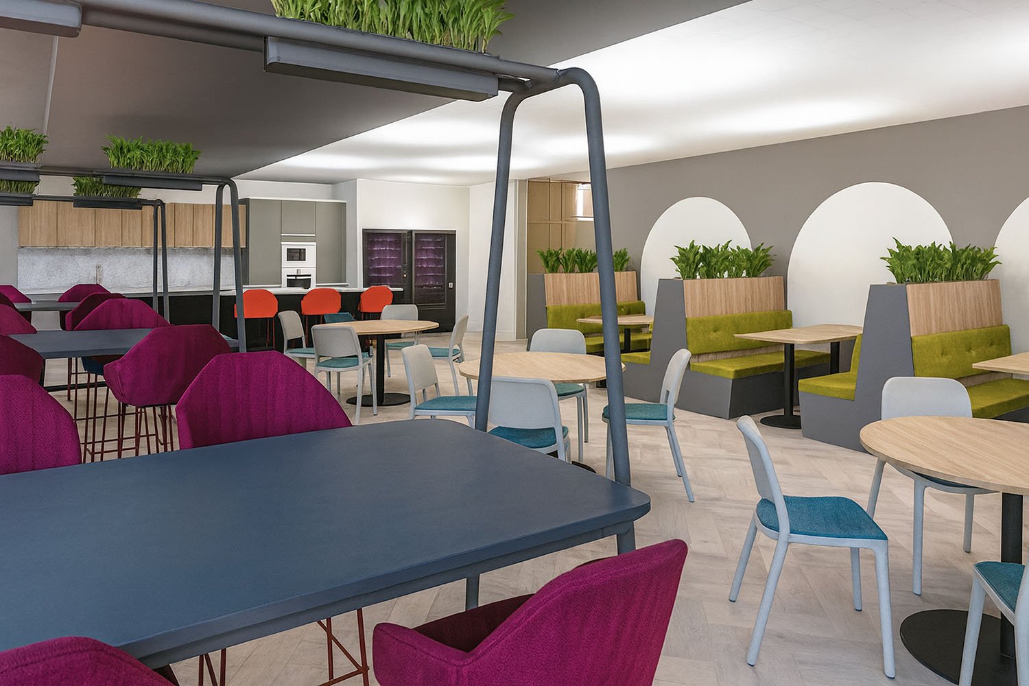 3d Visuals CatB office fit out Glasgow