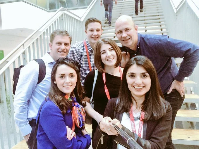 Amos Beech team at Orgatec