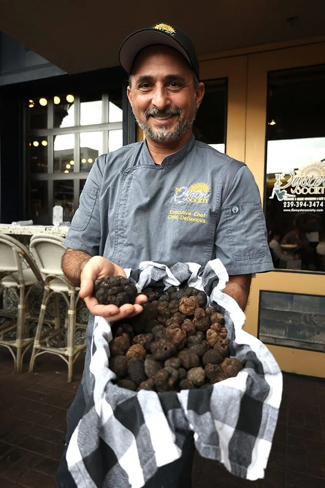 Chef Christoper DeGenova of The Oyster Society