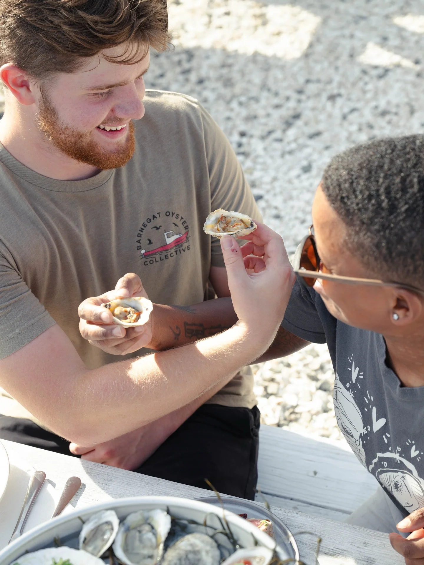 Friends don&rsquo;t let friends slurp oysters alone. Join us for $1 oysters - every Monday. 🦪

📸 @carlinsvision 

#shuckyeah #damnthatsdelish #farmtotablenj #fromfarmtotable #jerseyfresh #barnegatnj #chefpablotoxqui #hautefeast