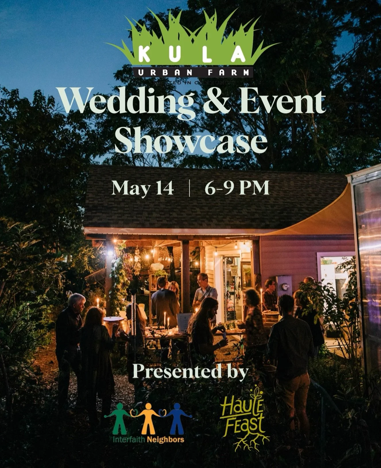 You&rsquo;re invited to experience the new event space @kulafarm 

Join us Thursday, May 14th from 6-9pm for an evening walkthrough of one of Asbury Park&rsquo;s most beautiful hidden venues. Explore the gardens, graze the table, enjoy passed hors d&