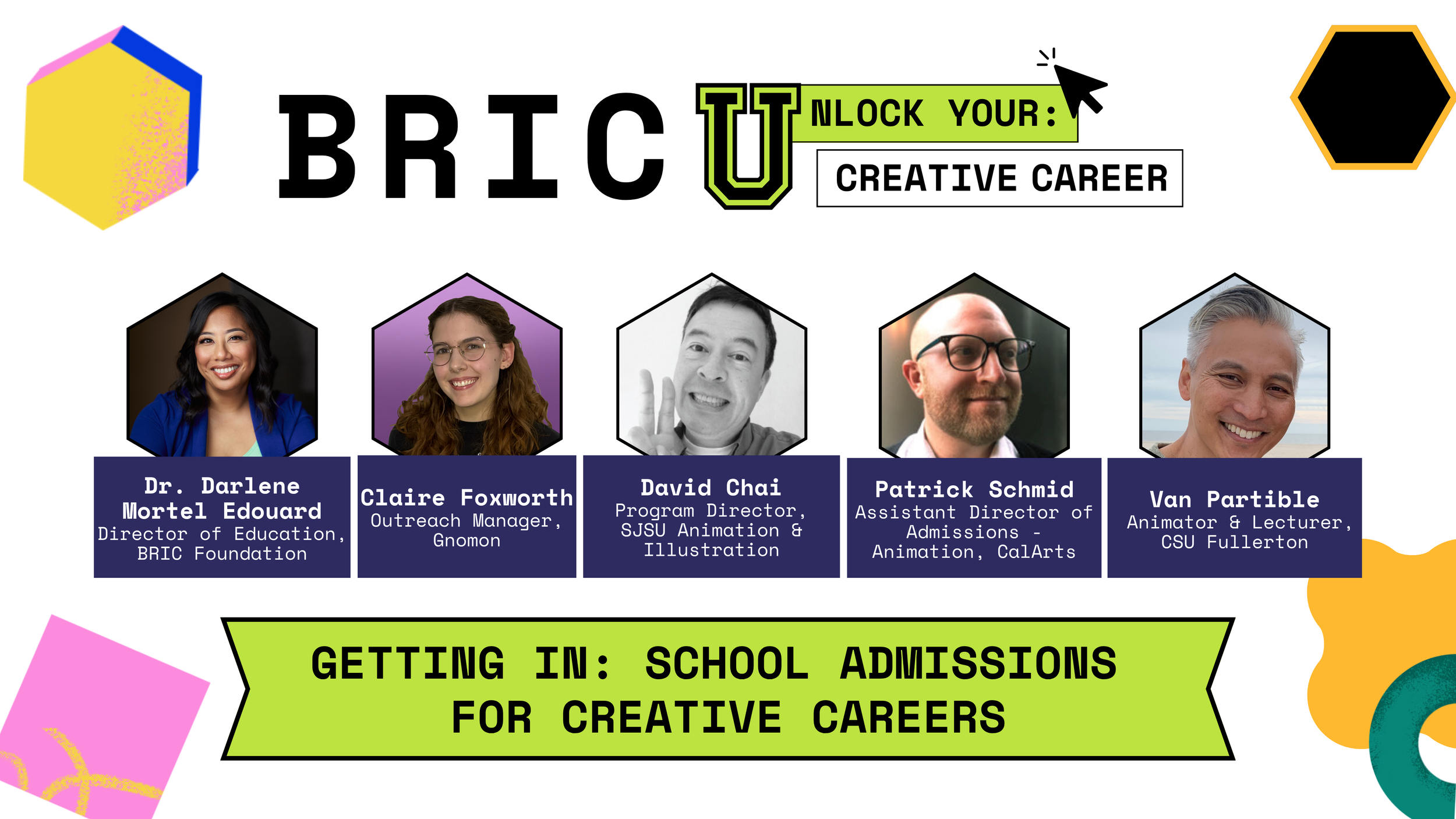 Getting In: School Admissions For Creative Careers