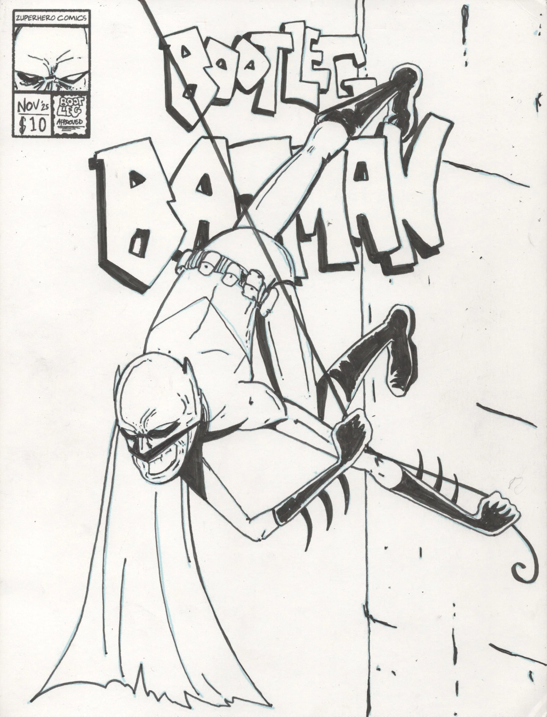 Bootleg Batman Cover