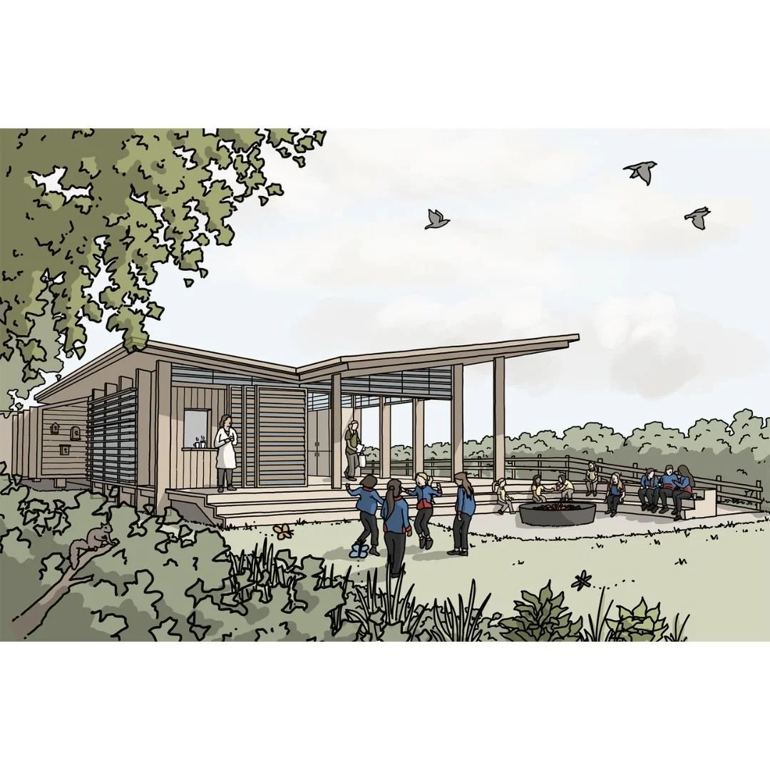 DesignPad recently created this illustrated perspective view, for a new Girl Guides Hall designed by @studiobad2022 in the Portswood area of Southampton. The scheme will create a new hub for the local Guides Association to promote outdoor activities 