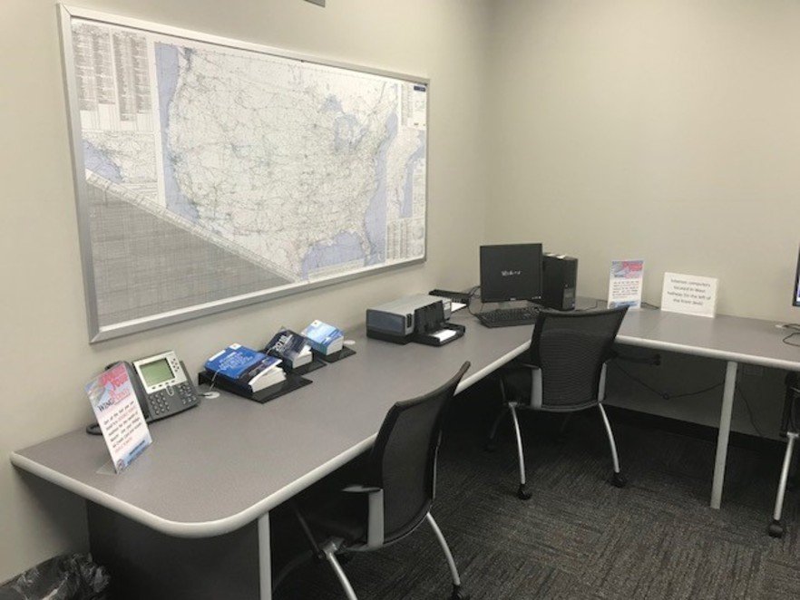 Beaver Lake Aviation Flight Planning Room