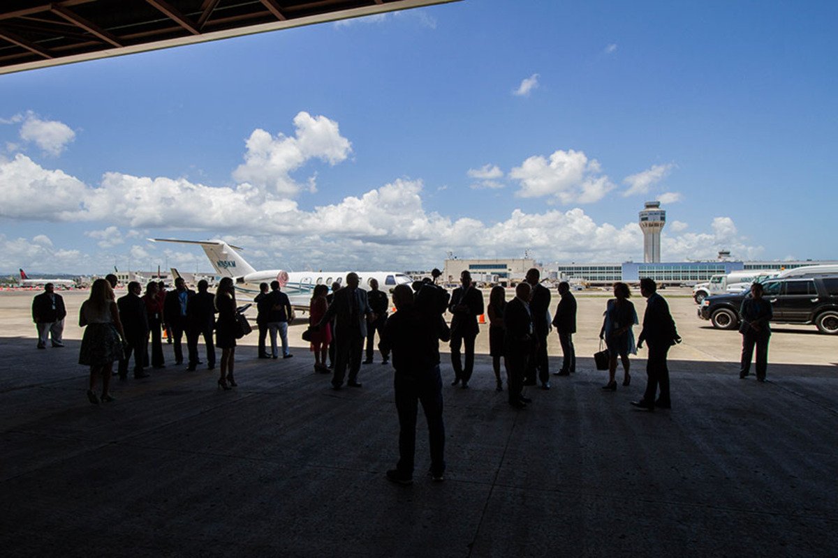 New Hangar at Airport Aviation Services in San Juan, Puerto Rico (TJSJ)