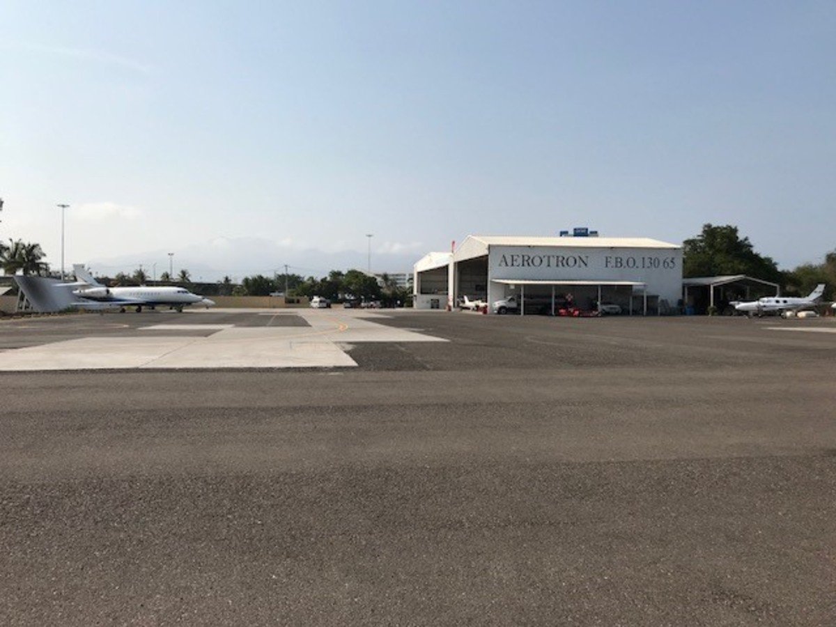 Aerotron (MMPR) ramp and hangar