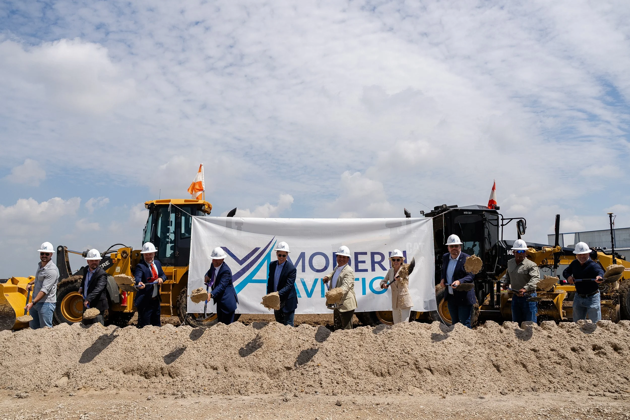 Modern Aviation Breaks Ground on Hangar Complex at Meacham International Airport in Fort Worth, TX