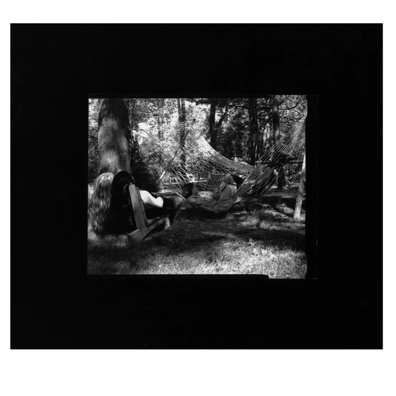 The Lovers, 8 x 10 inch 4x5 contact print on gelatin silver paper