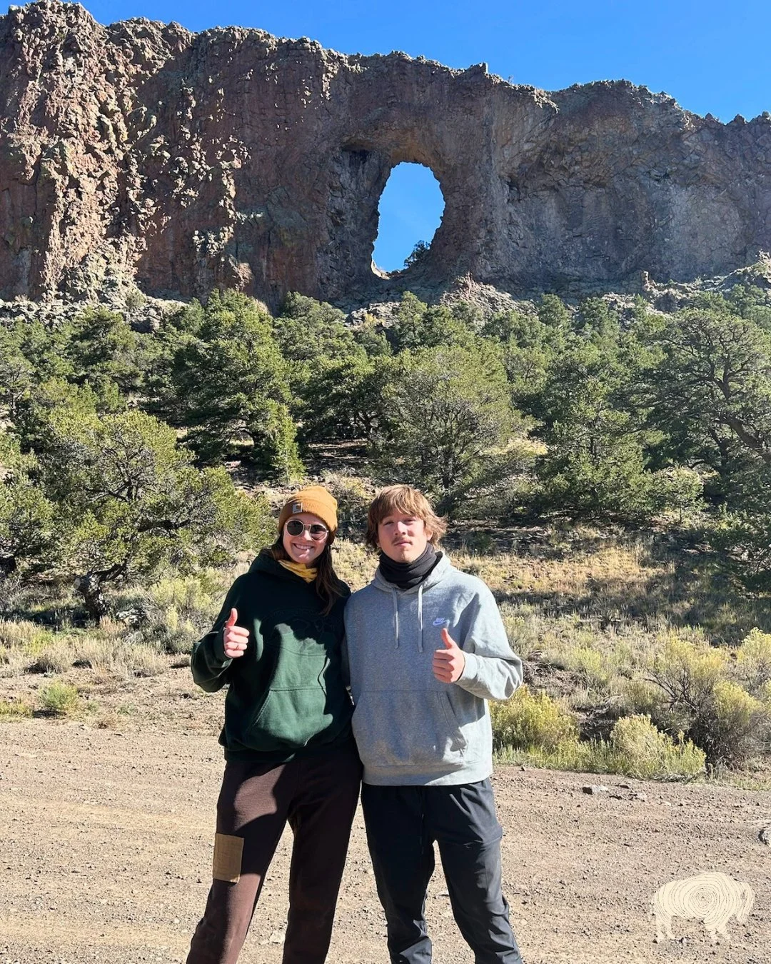 Last week, some of our gappers set out on an adventure to one of nature's stunning masterpieces &mdash; a natural arch.
Here's to exploring and leaning into the beauty all around us in life, both big and small. 🌿

#LeanIn #TheGap #TheGapatSawmillMea