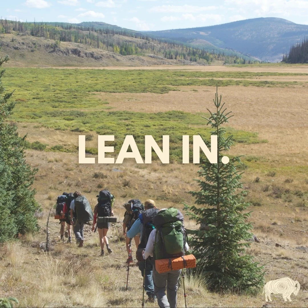 Lean in&mdash;to the journey, to the challenge, to the growth waiting just ahead. ⛰️🍃

👉 leanintothegap.org

#LeanIn #TheGap #TheGapatSawmillMeadow #GapYear #SouthForkColorado