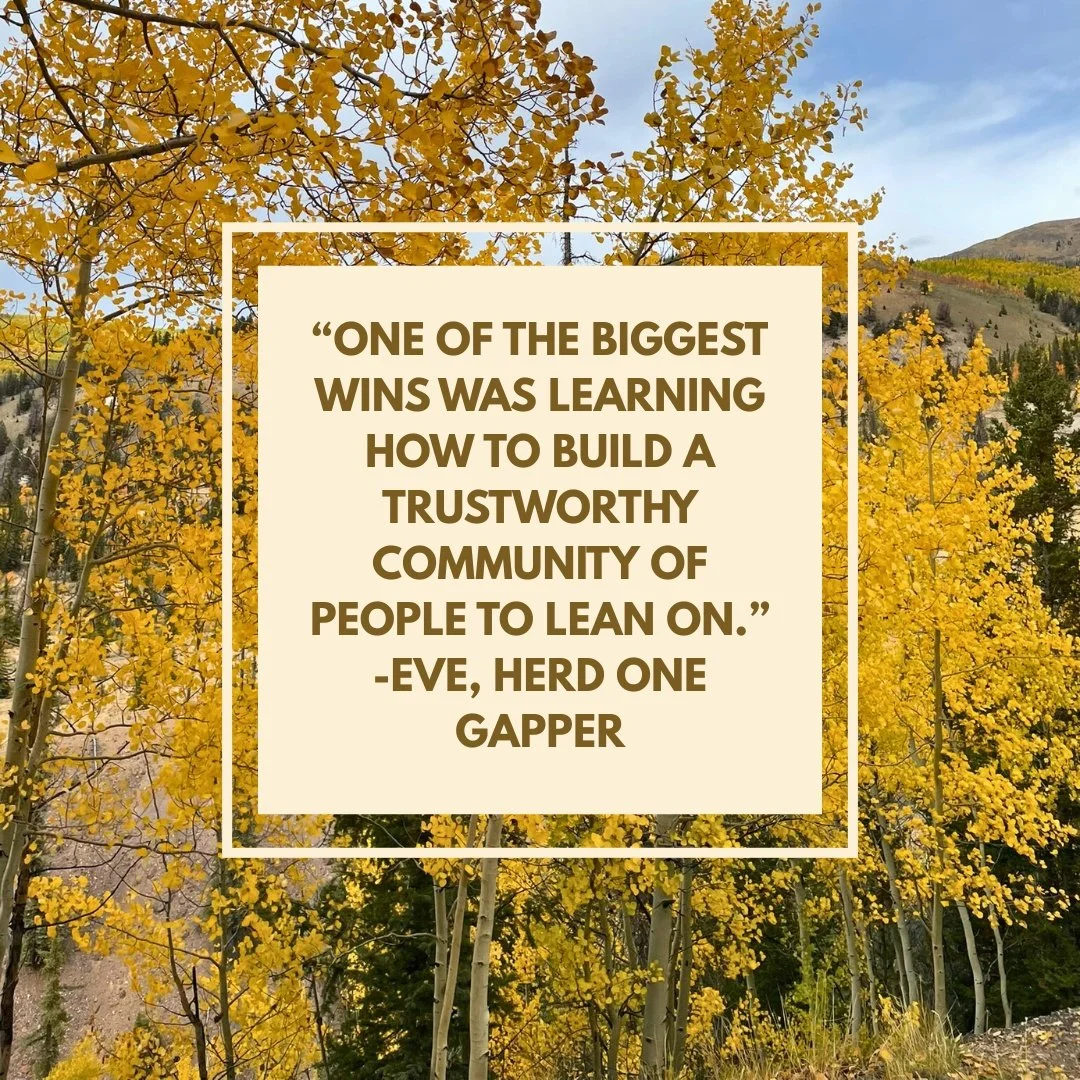 🍂 In the spirit of thankfulness, we're highlighting one of the greatest blessing our gappers experience &mdash; community.

Learning how to build a trustworthy circle of people to lean on is one of the most beautiful outcomes of life at The Gap.

#L