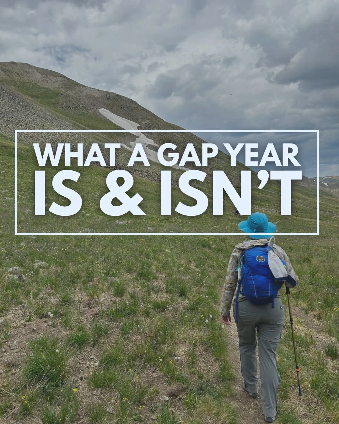 What a gap year IS and ISN'T

To learn more about gap years and their value, check out The Gap Year Association &rarr; gapyearassociation.org

To see if The Gap at Sawmill Meadow is the right fit for you, head to &rarr; leanintothegap.org

#LeanIn #T