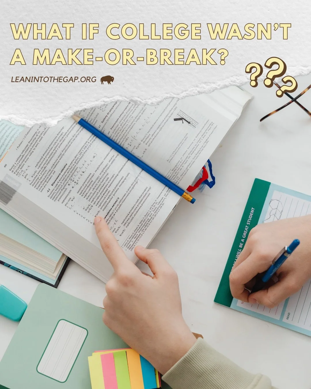 What if the next step after high school didn&rsquo;t have to feel so make-or-break?

What if there was space to pause, grow, and discover who you&rsquo;re becoming before rushing into the next four years?

At The Gap at Sawmill Meadow, students spend