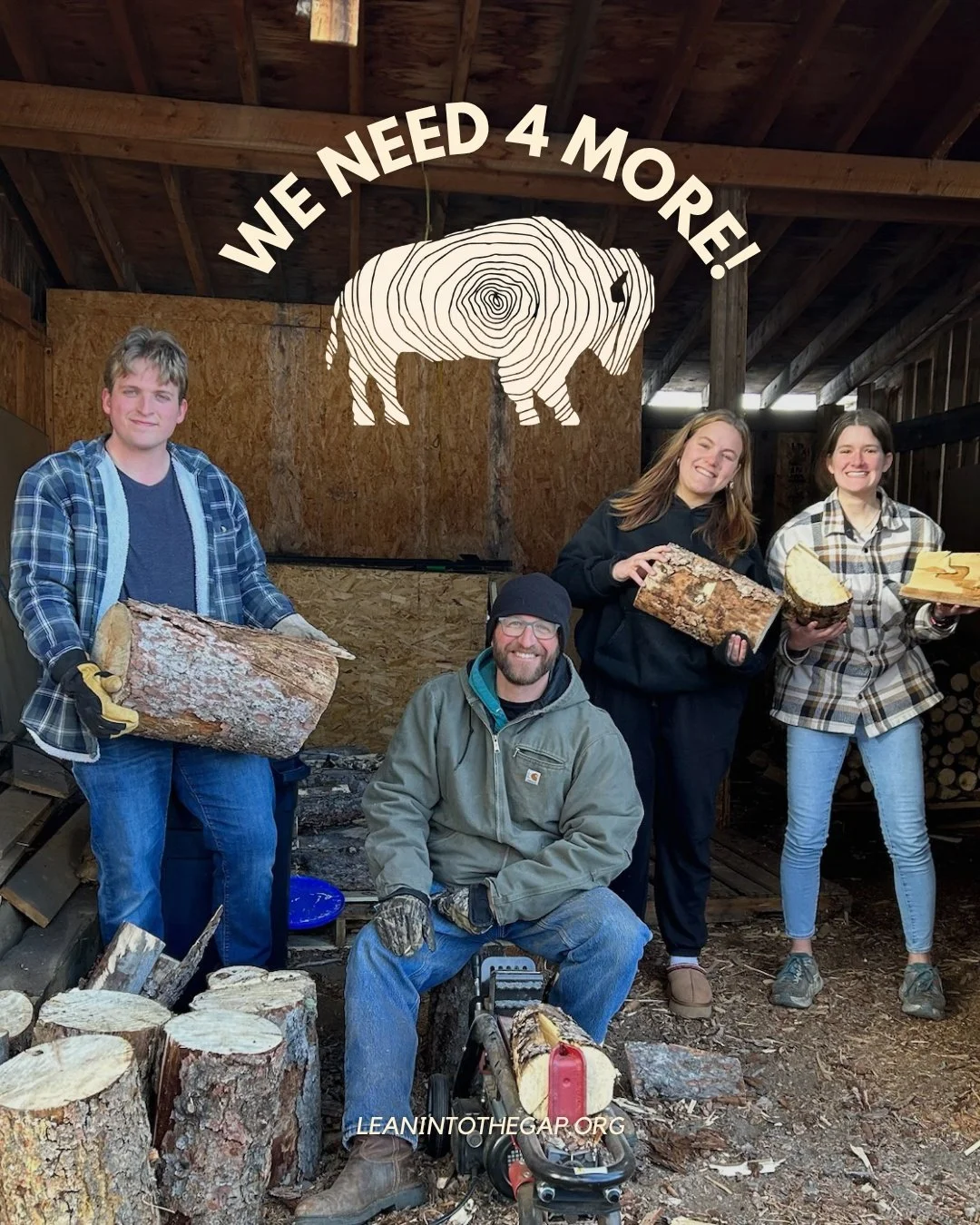 What if the most important conversation you had this week could change someone's life?

The Gap at Sawmill Meadow is preparing for the next year &mdash; we have 4 available positions left.

Many young adults never consider a gap year until a trusted 