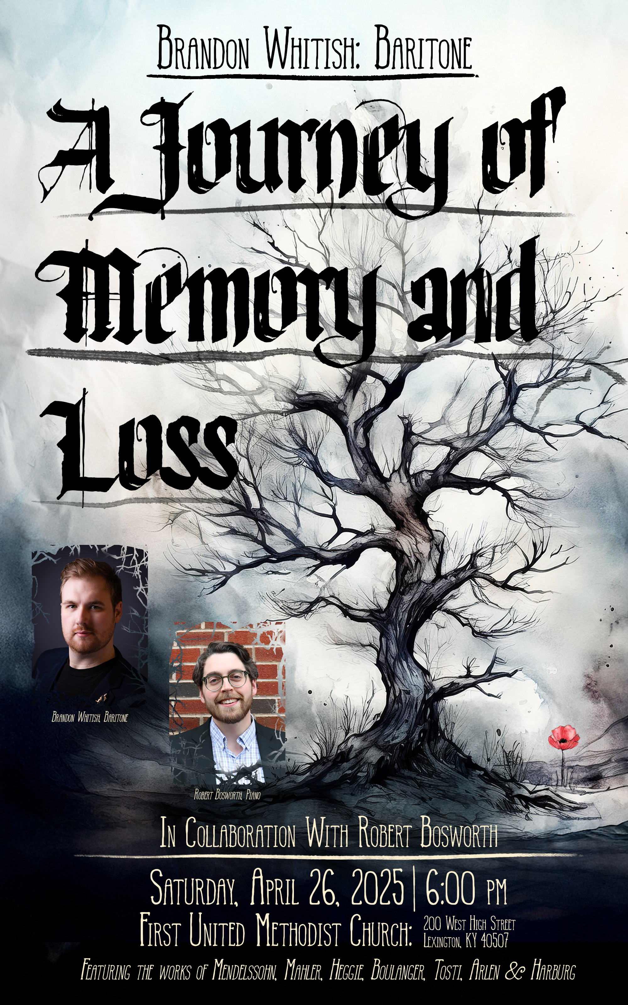 Digital Recital Poster