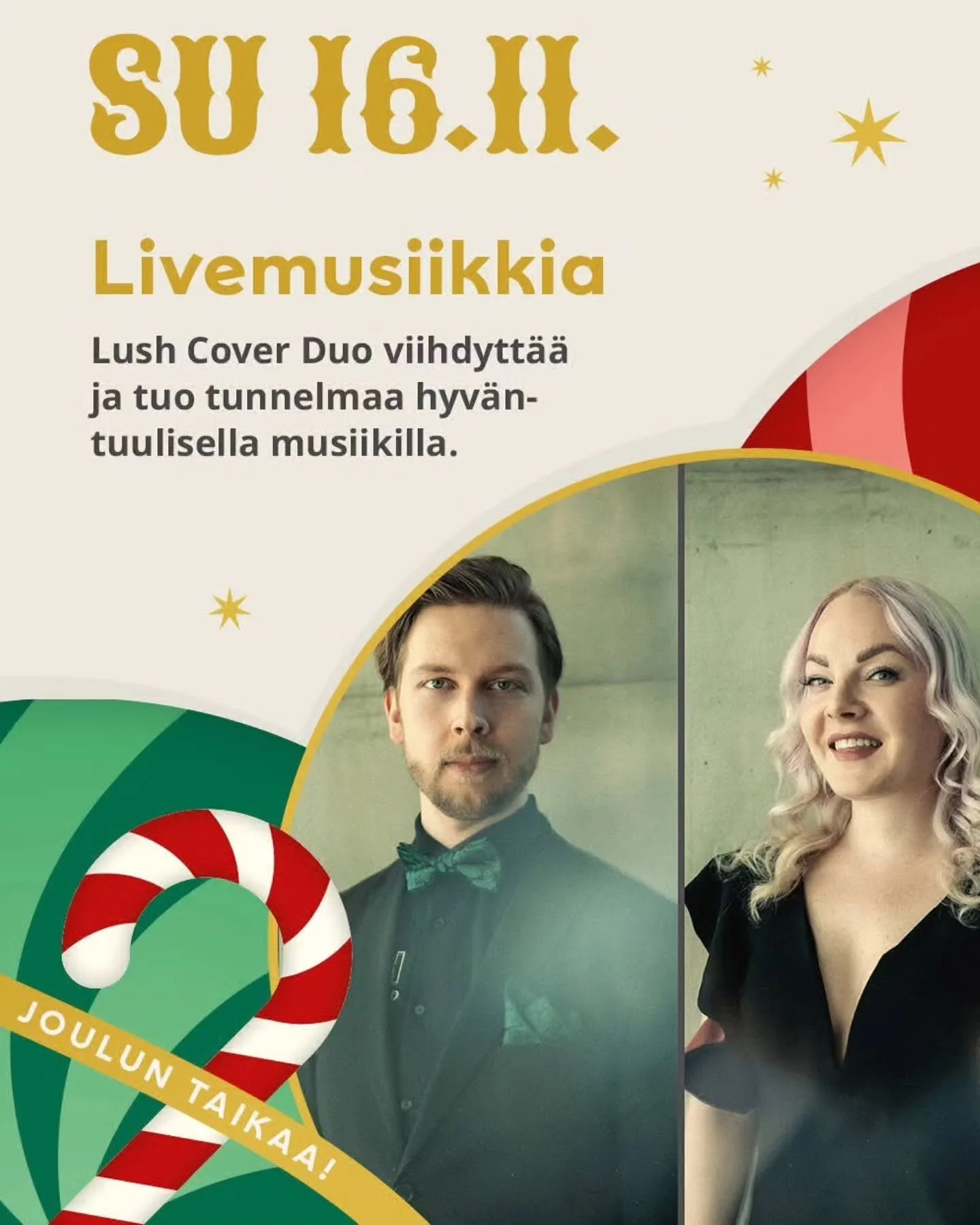 Sunnuntaina Duoillaan @matkus_shopping_center
:n Joulu saapuu Matkukseen -viikonlopussa. 🎄❤️

Joulu saapuu Matkukseen 15.-16.11. -viikonlopun ohjelmassa:

🎅  IKEA joulupolku lauantaina &amp; sunnuntaina&nbsp; Tule tervehtim&auml;&auml;n joulupukkia