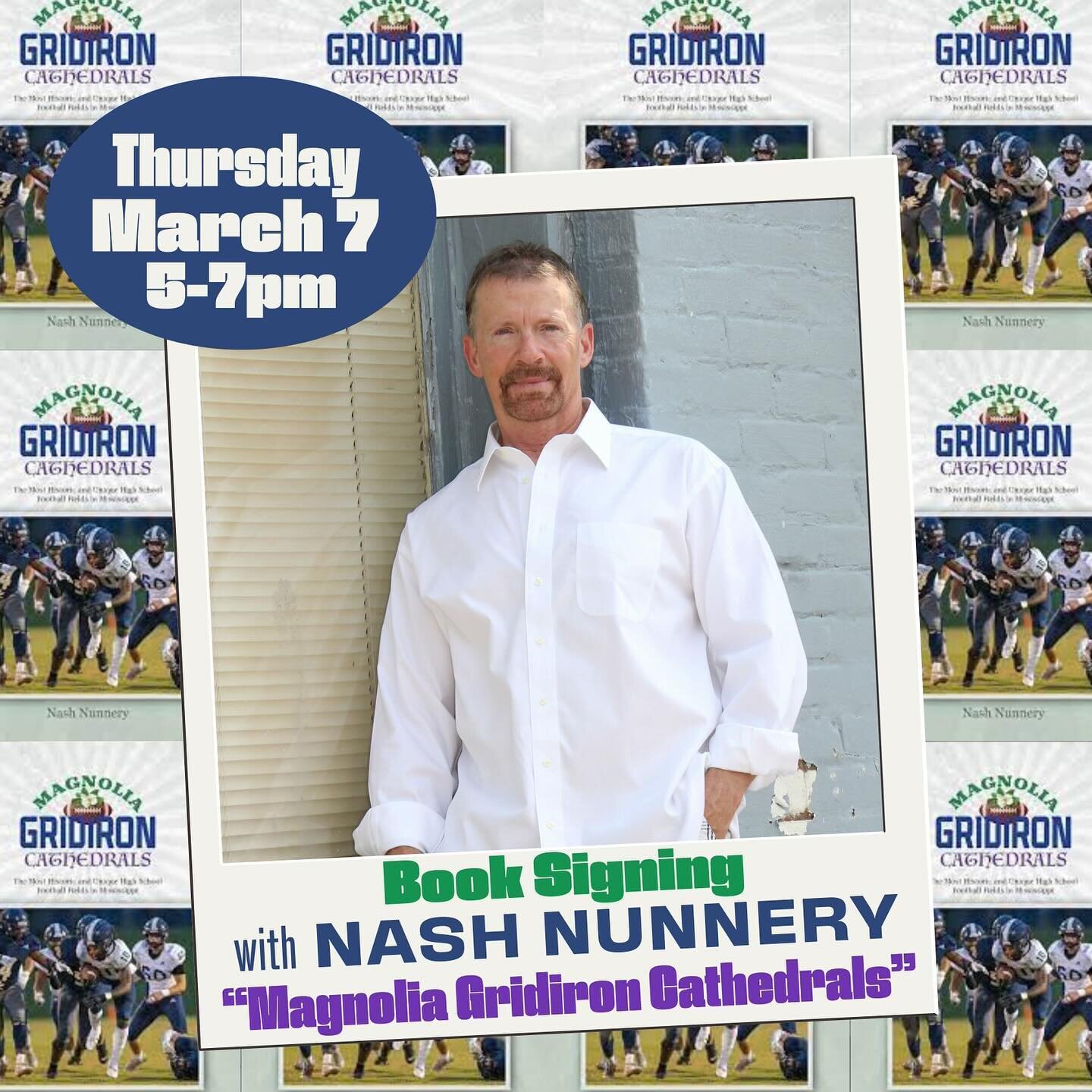 We&rsquo;ve got a great week ahead of us at #thebuzzardsroostms! Thursday night we are hosting a book signing with Mississippi author Nash Nunnery, then FREE live music on Friday and Saturday nights from Shelby Anderson and Eric Woods!