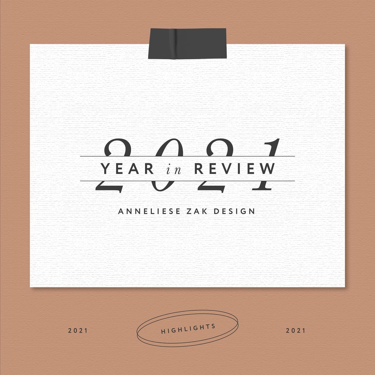 2021 year in review ✨ A showcase of some of my 2021 projects 🎞

A year full of firsts, new opportunities and lots of learning. 🥳

After transitioning to my business full time this past summer, I&rsquo;ve gotten to work with some amazing clients tha