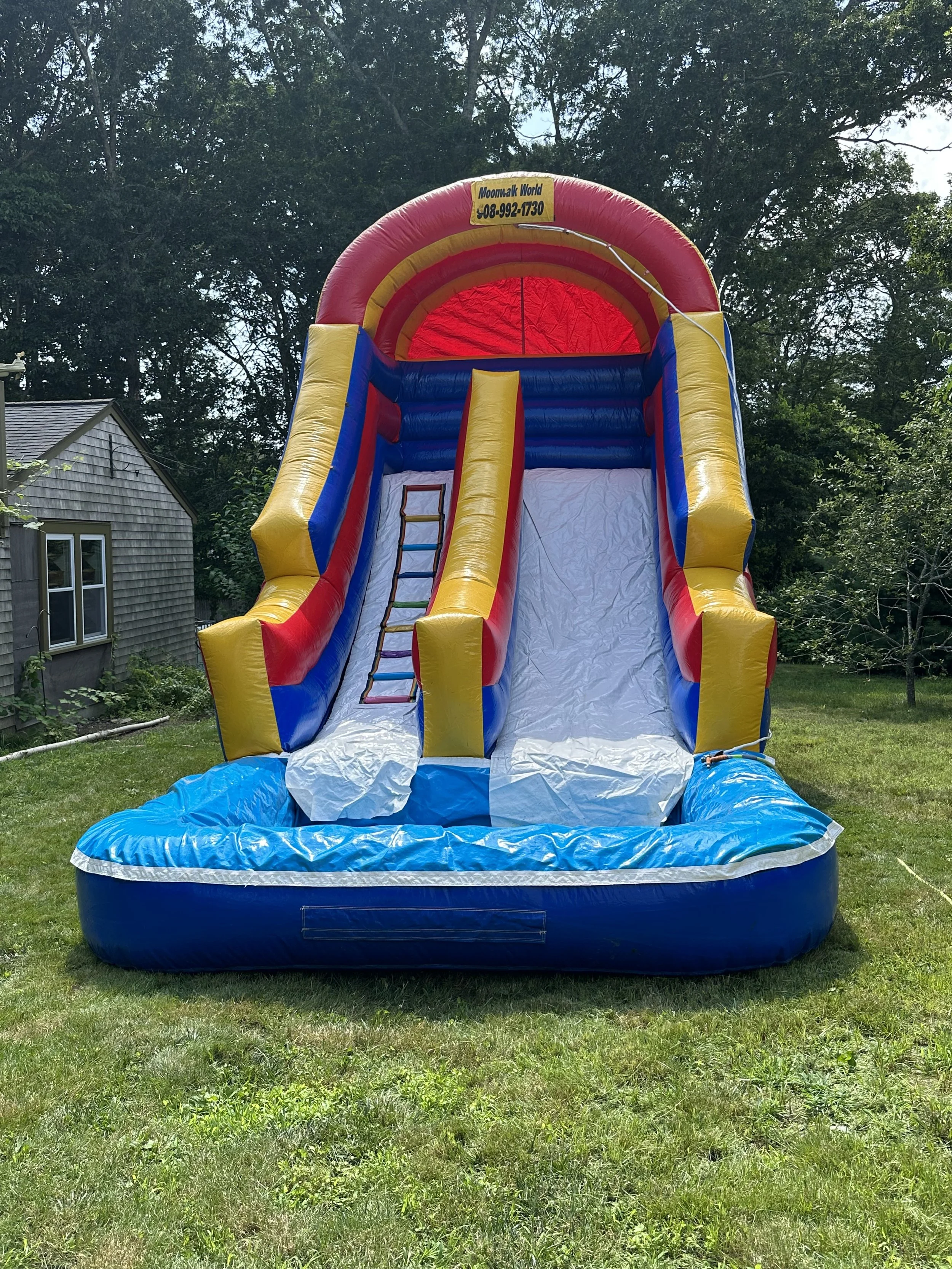 MEGA 20FOOT Waterslide!!