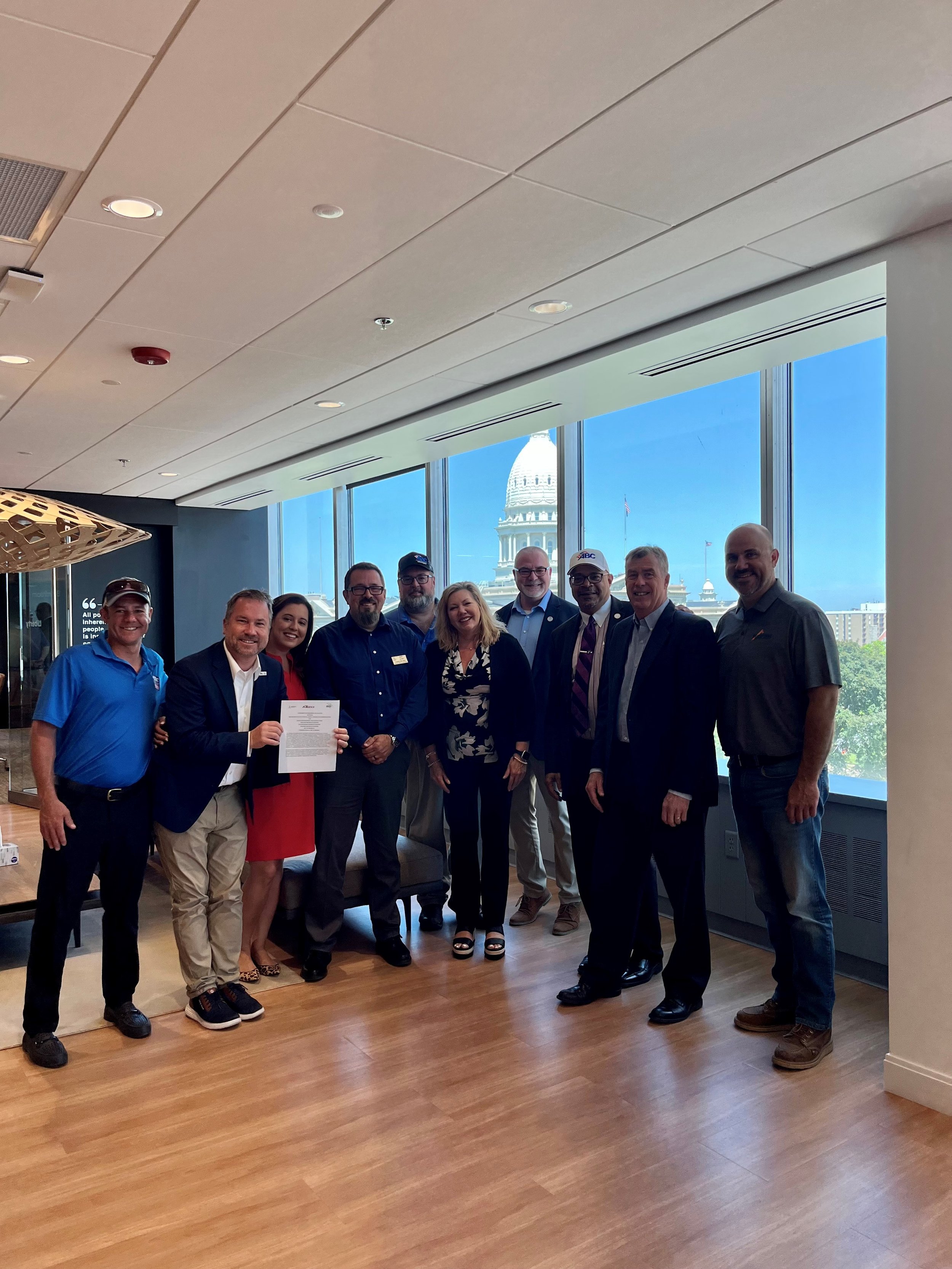 Michigan ABC Chapters Form Partnership with MIOSHA