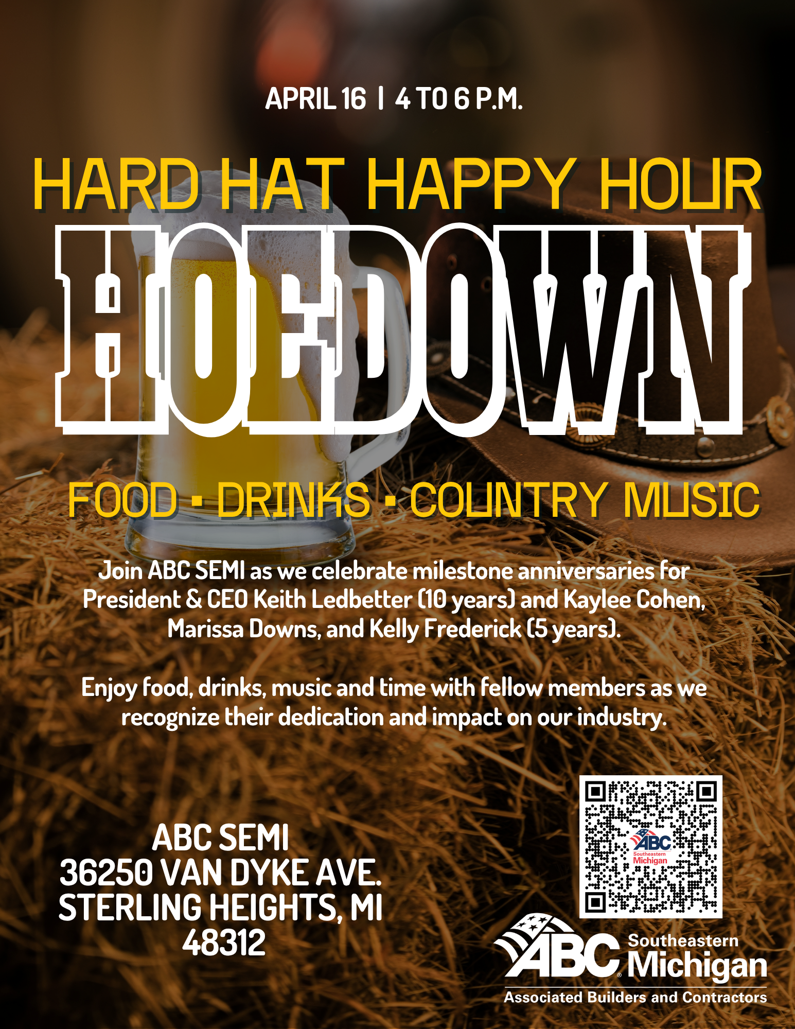 Hard Hat Happy Hour Hoedown