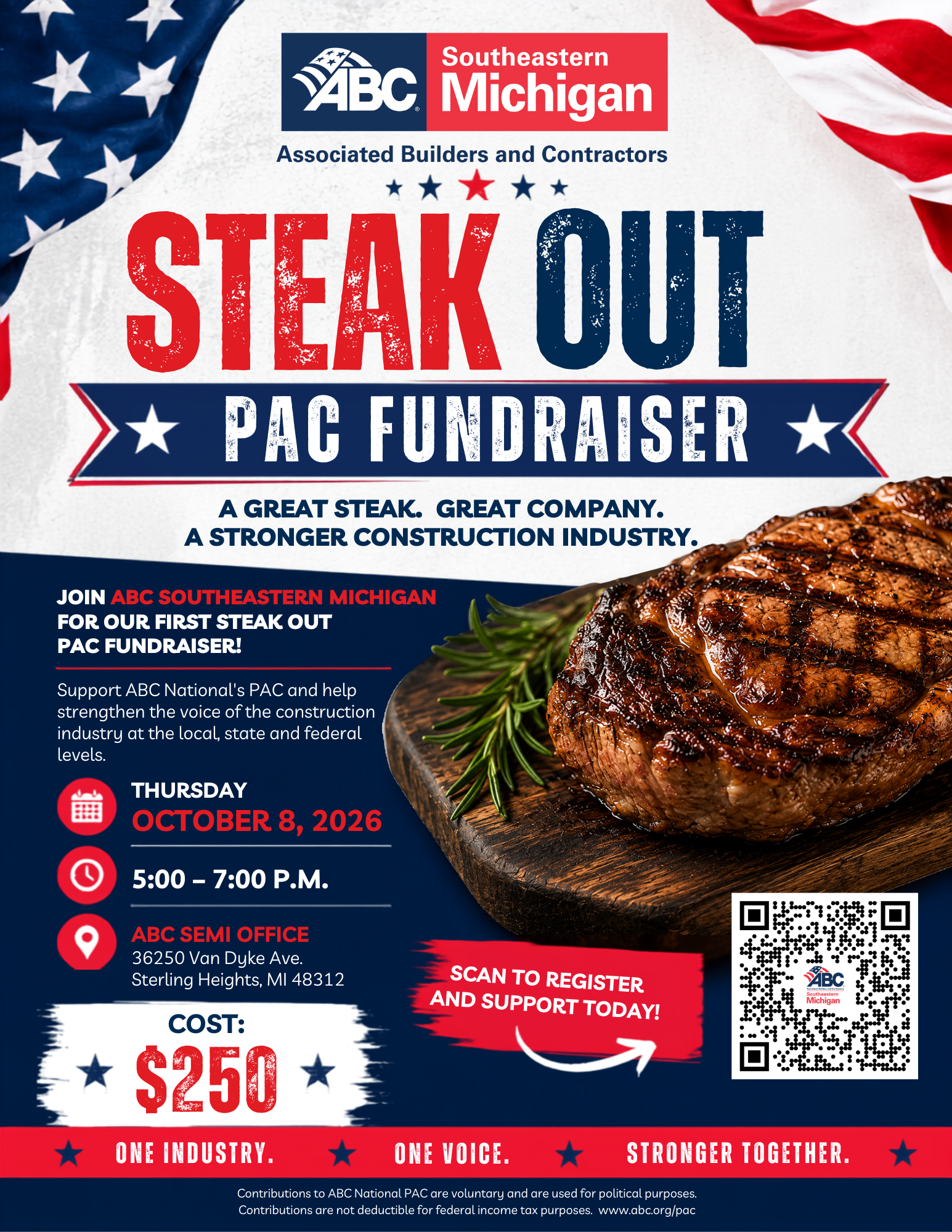 Steak Out PAC Fundraiser