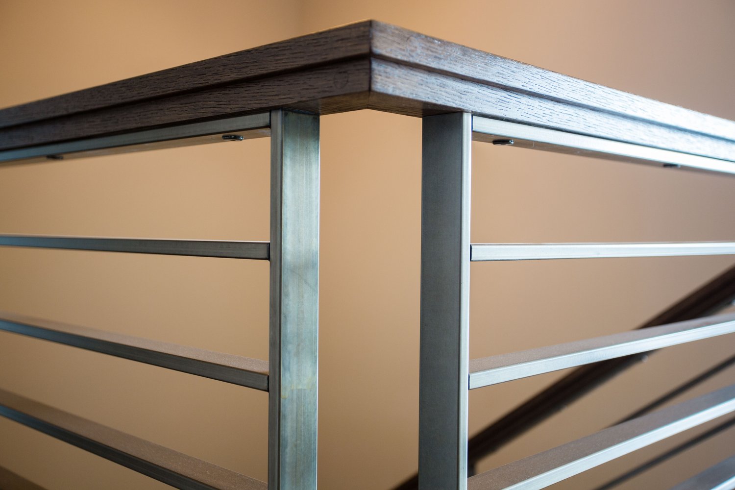 All the Details on Our Industrial Metal Stair Railing - Plank and