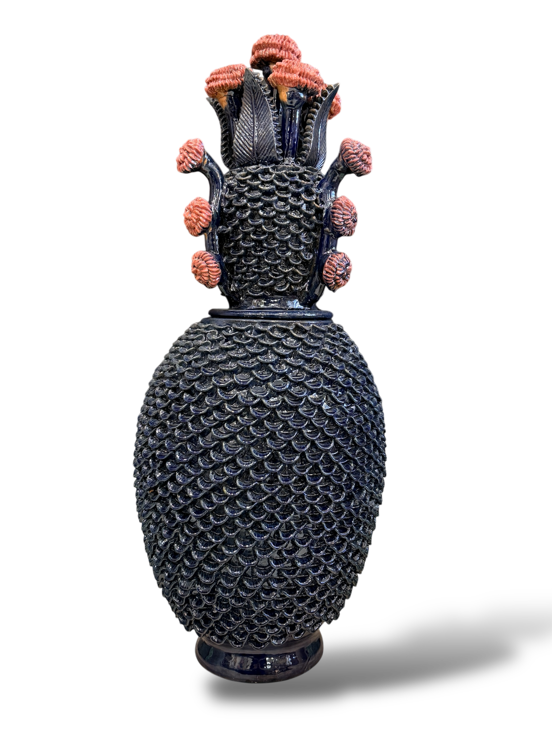 Large Blue and Pink Piña