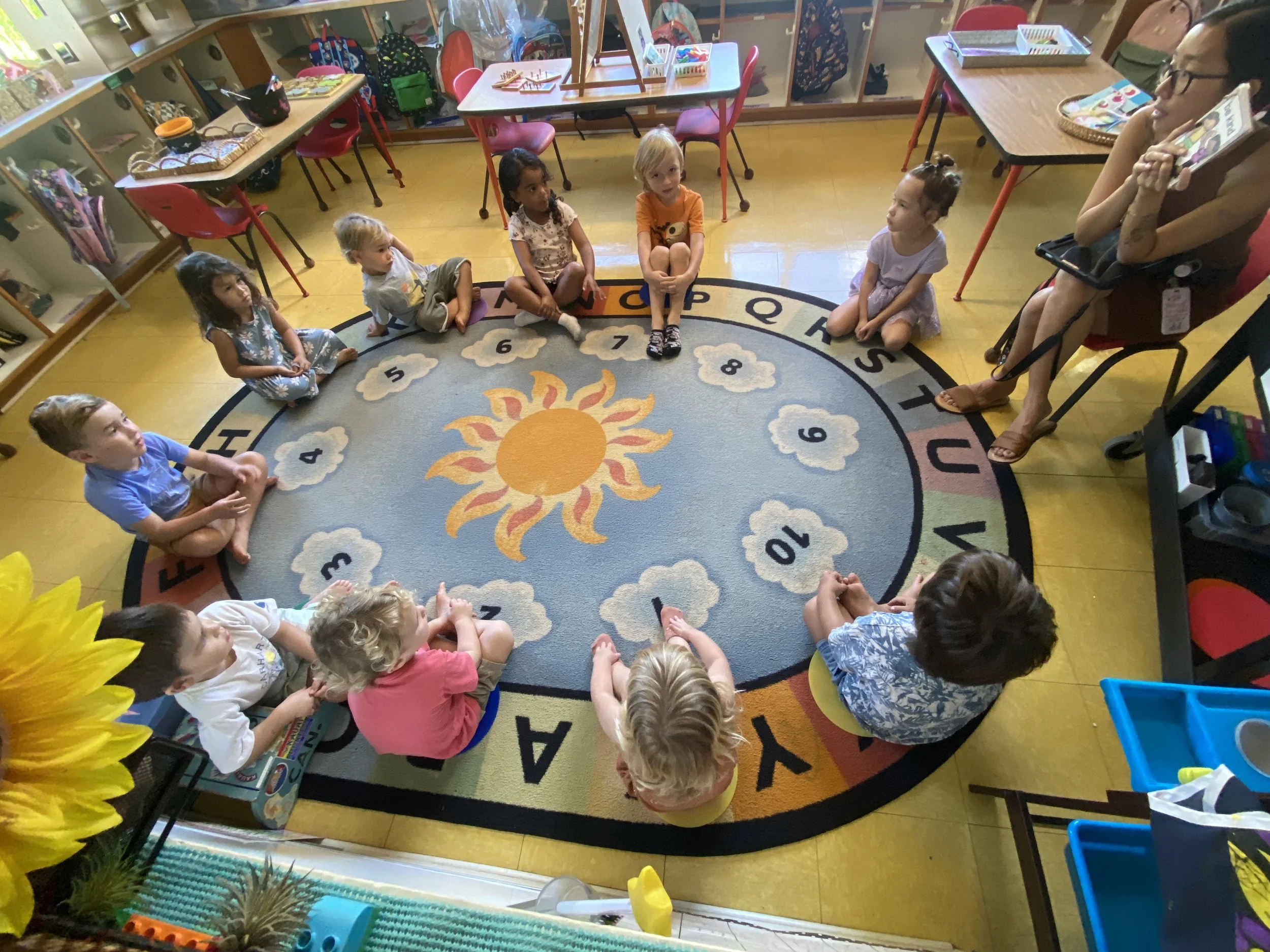 Group time: Story time, Music and Movement