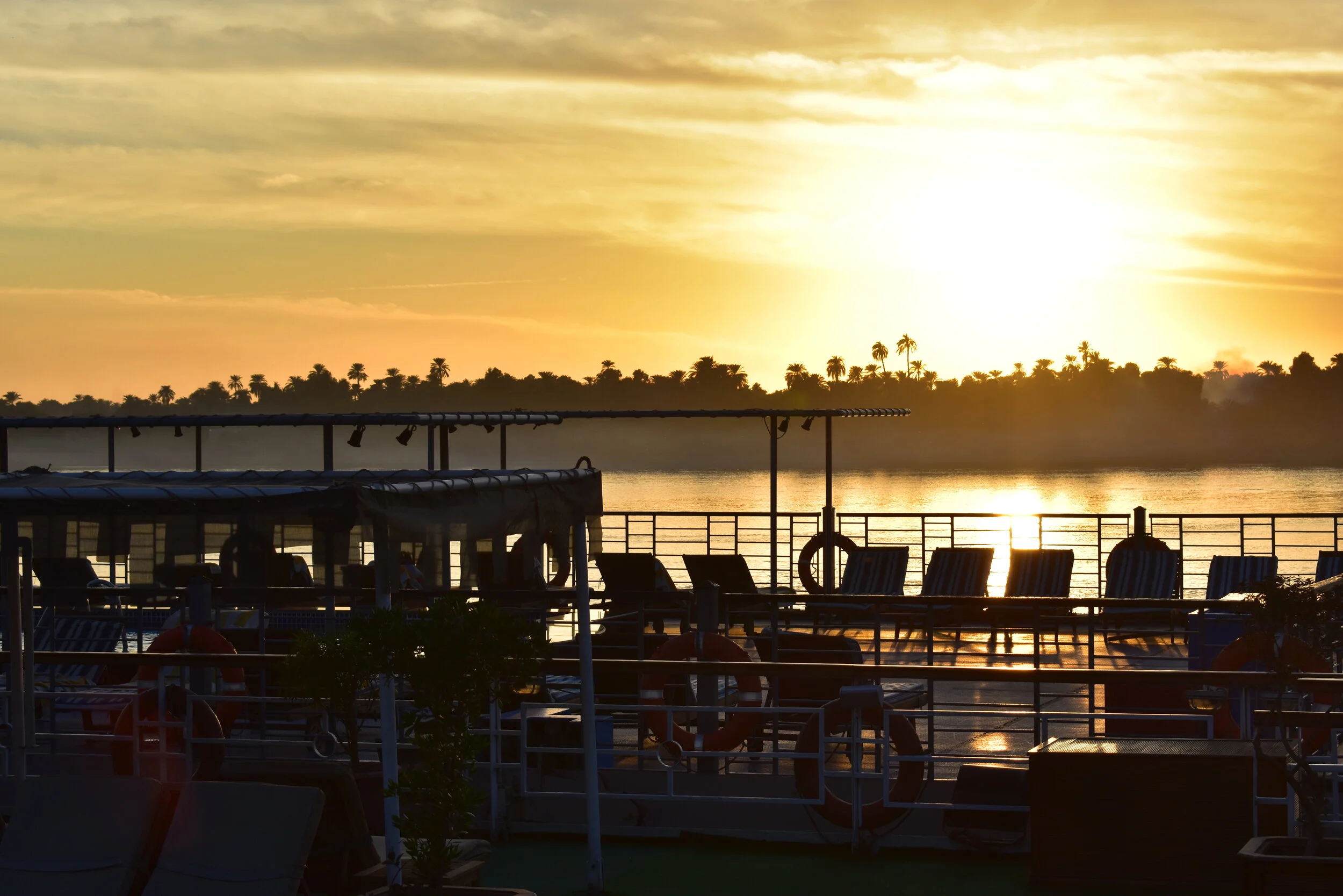 Sunset on the Nile