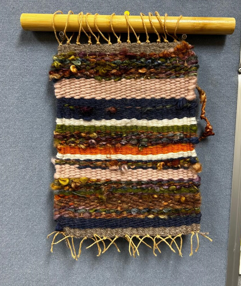 I weave
I am woven
I experience life
I live a woven life
And
I am complete…
