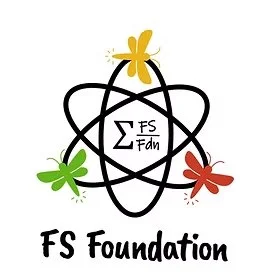 FS foundation logo with Math equation inside a shape.