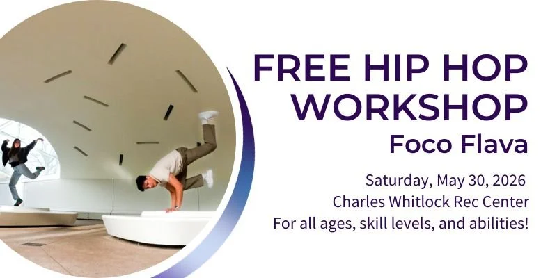 Free Hip Hop Workshop Saturday May 30th