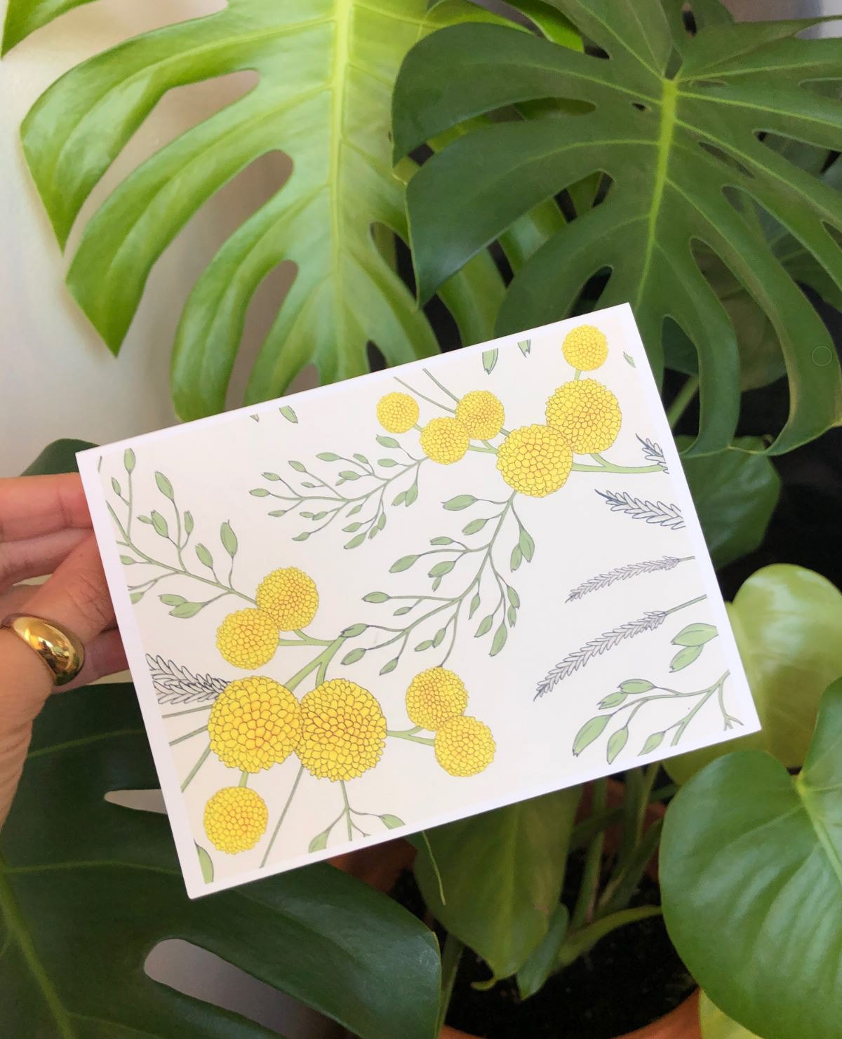 Note Card Design Licensed for Anxiously Creative Shop