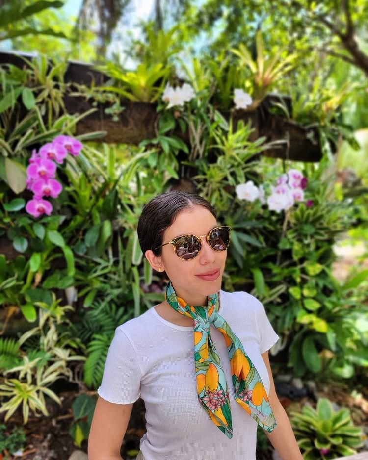 Scarves as neck tie